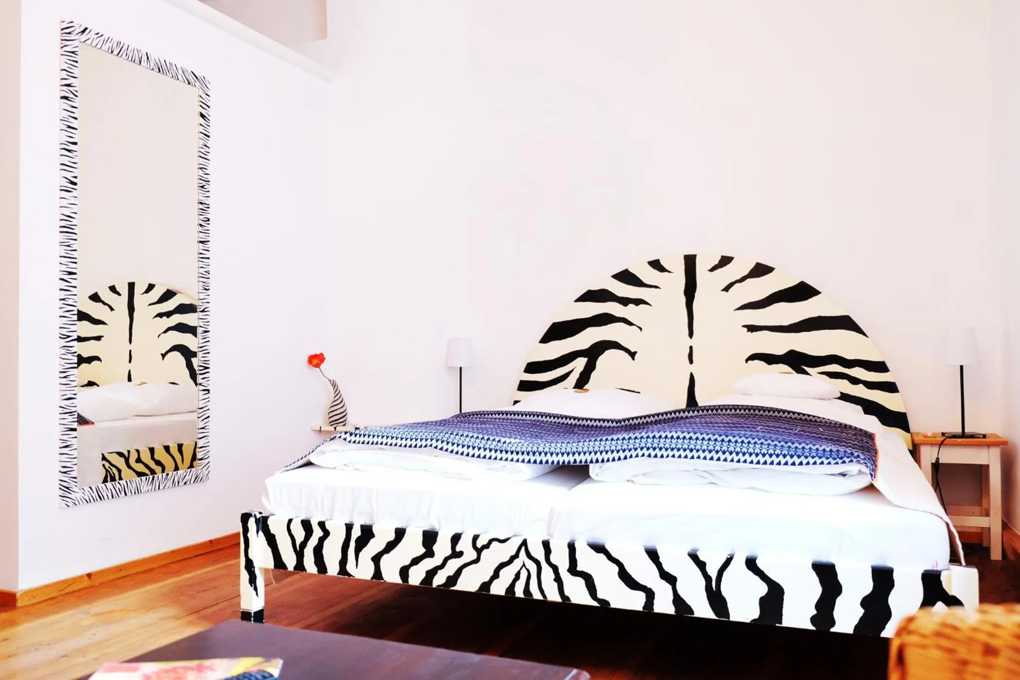 Bed in Hotel Maurerhansl