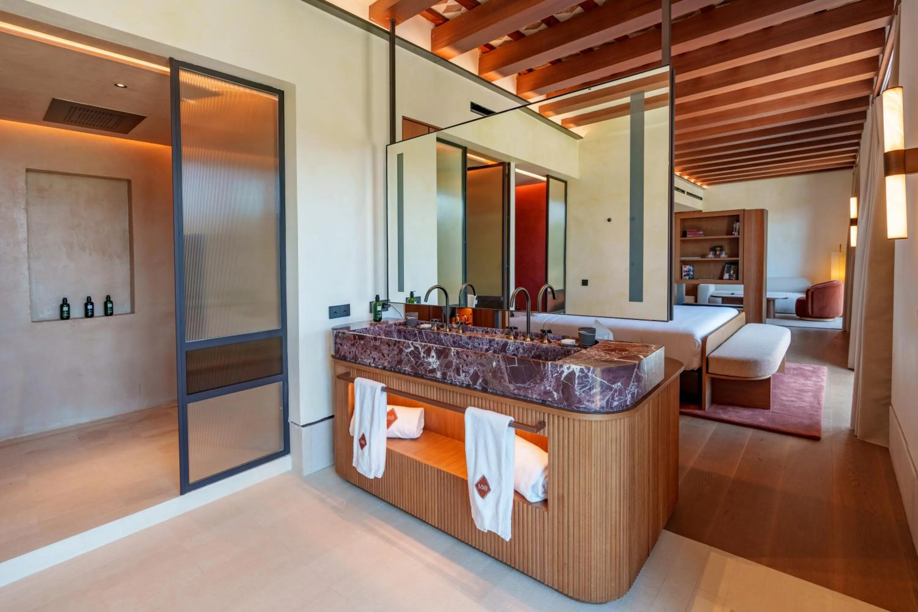 Bathroom in Gran Hotel Mas d'en Bruno