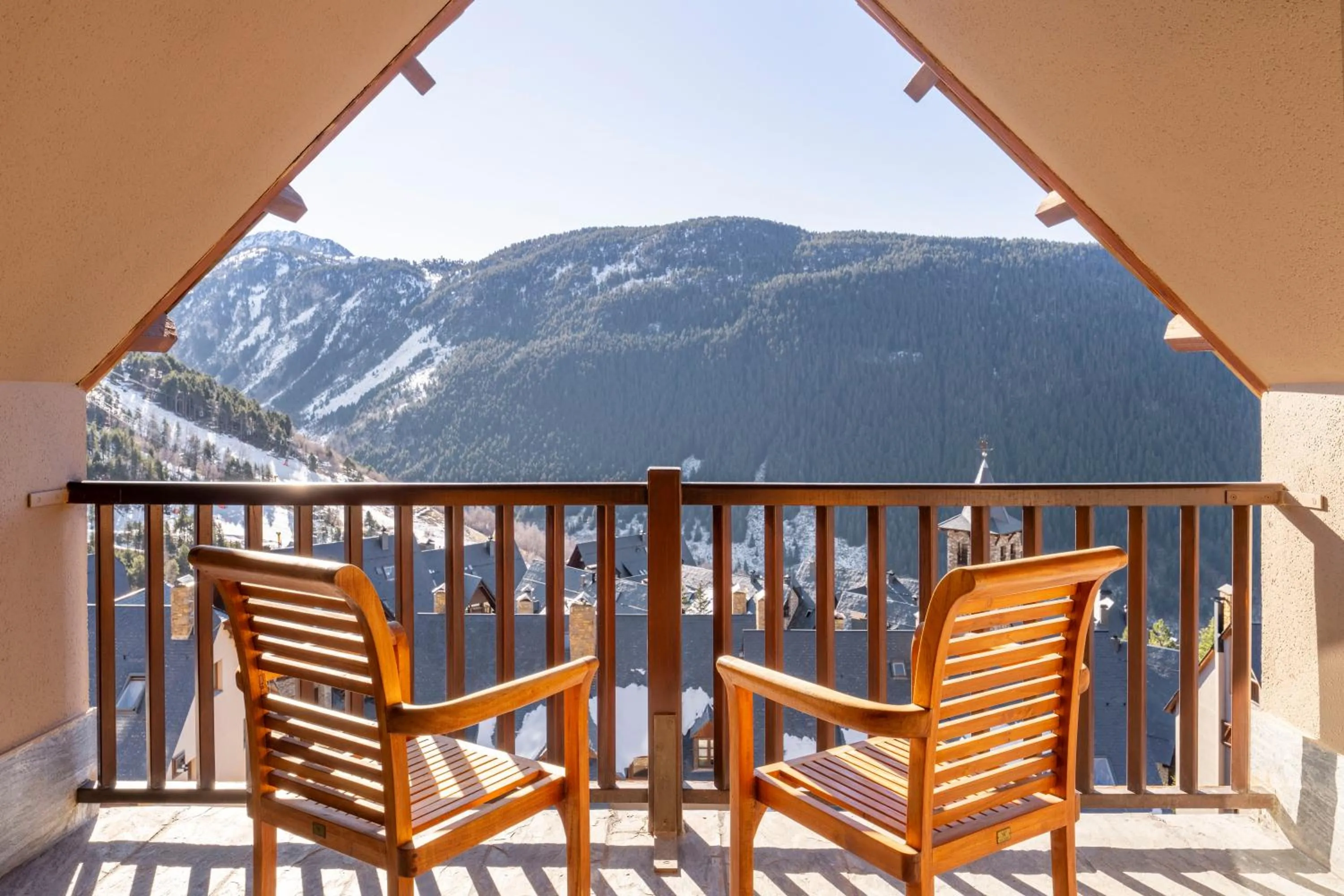 Mountain view in Eurostars Royal Tanau