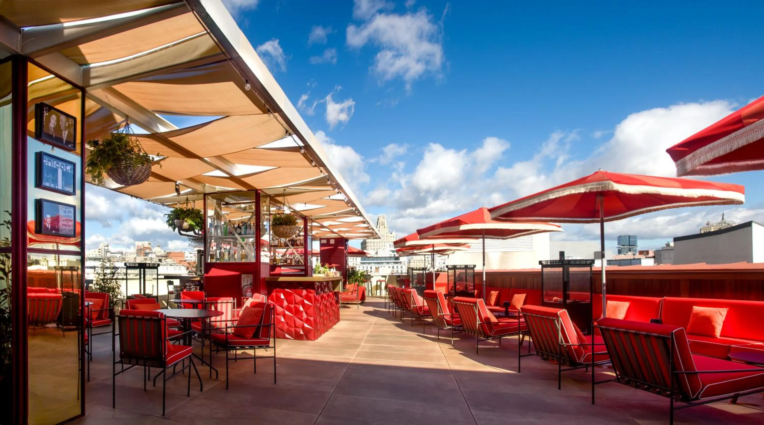 Balcony/Terrace in UMusic Hotel Madrid