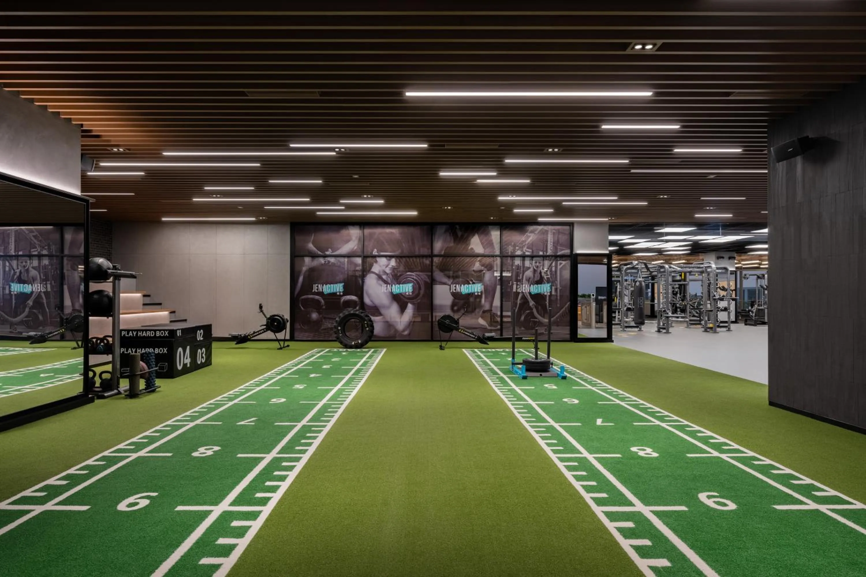 Fitness centre/facilities in Jen Shenzhen Qianhai By Shangri-La