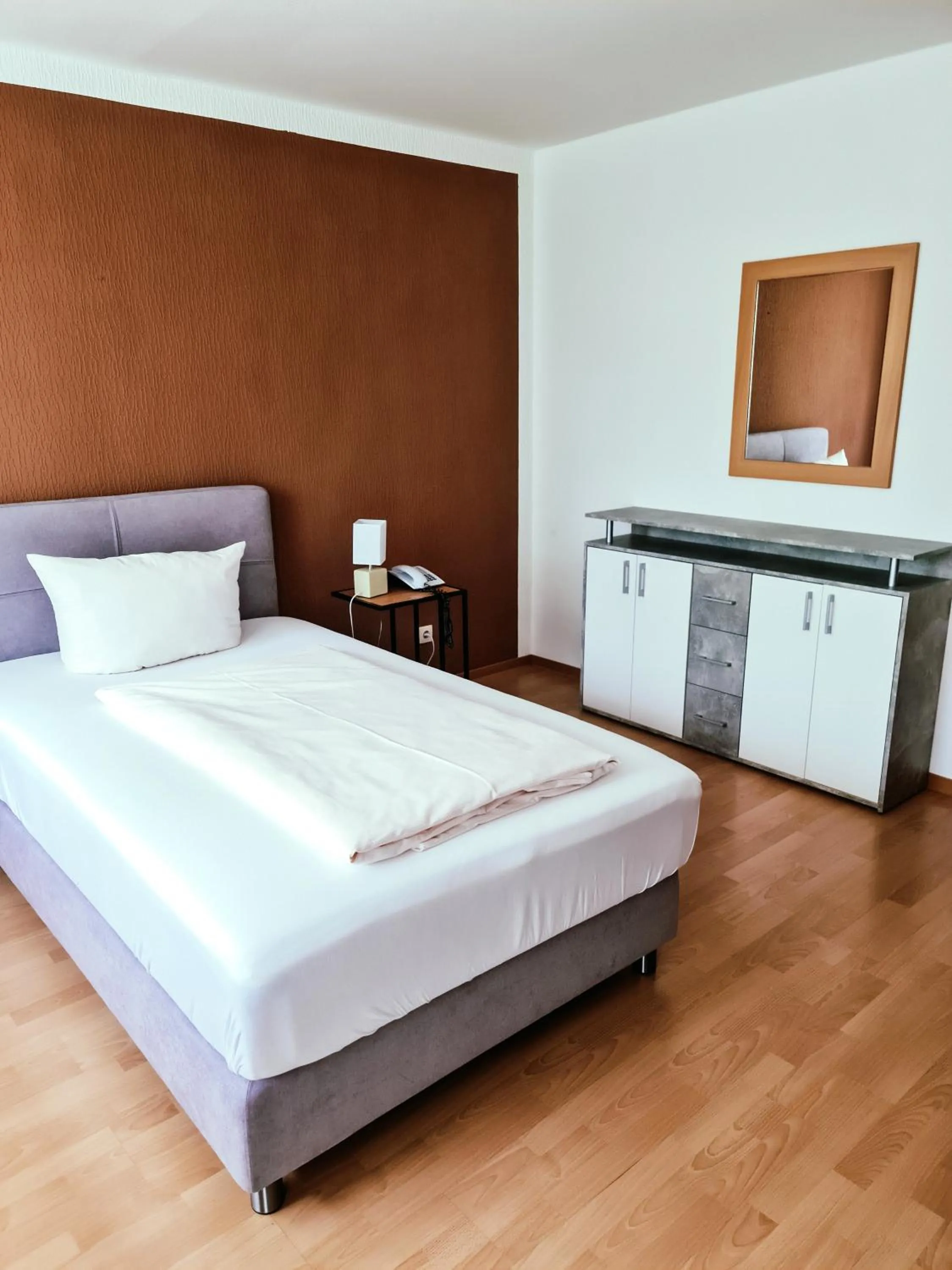 Bed in Zentral Hotel