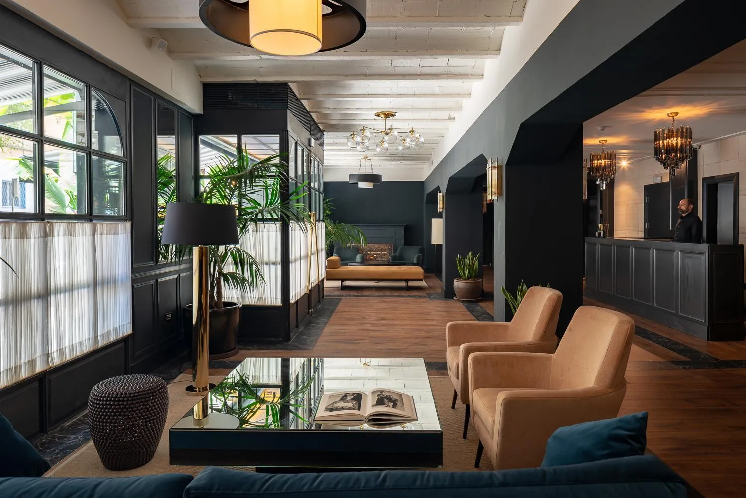 Lobby or reception in La França Travellers Adults Only