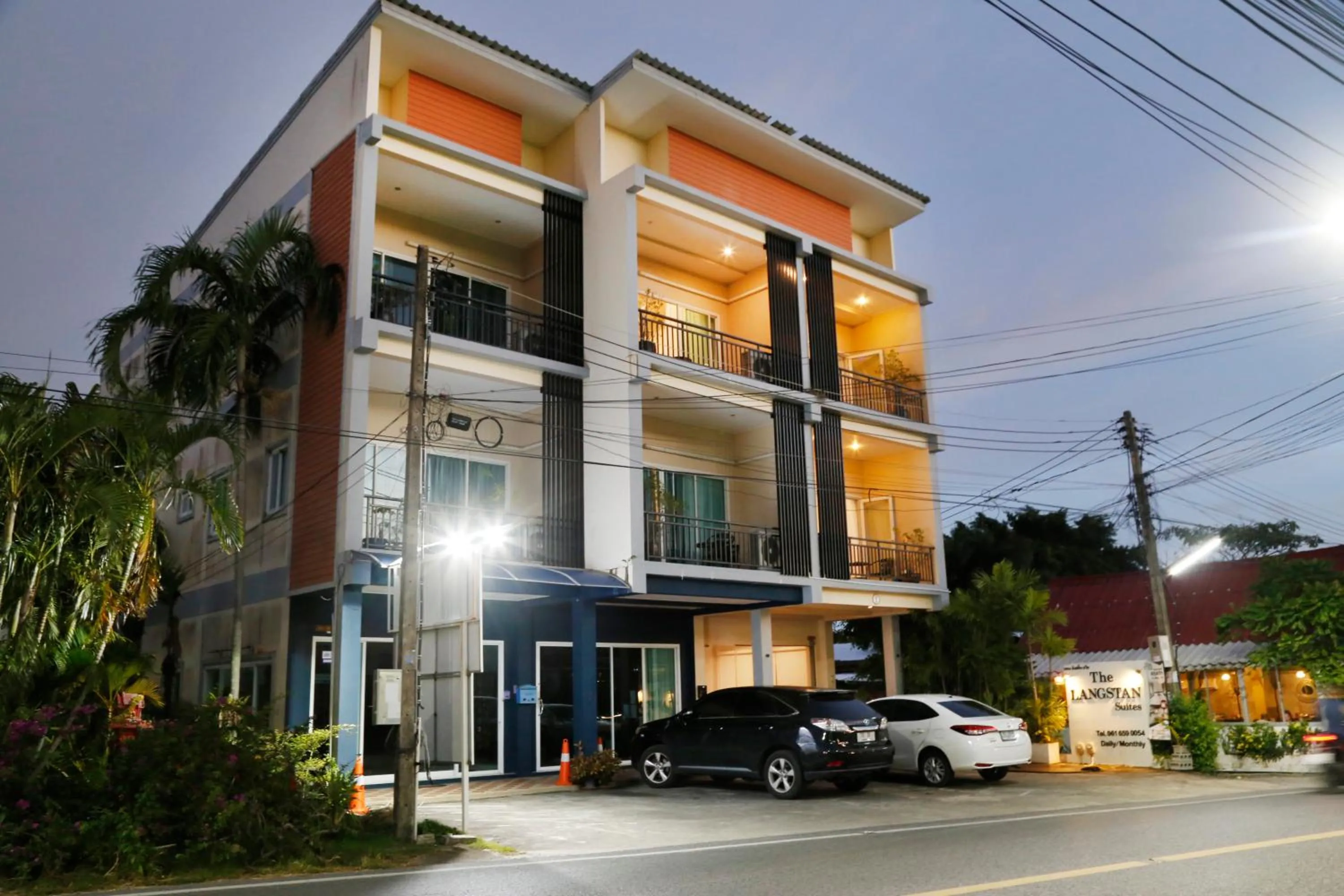 Property building in The Langstan Suites