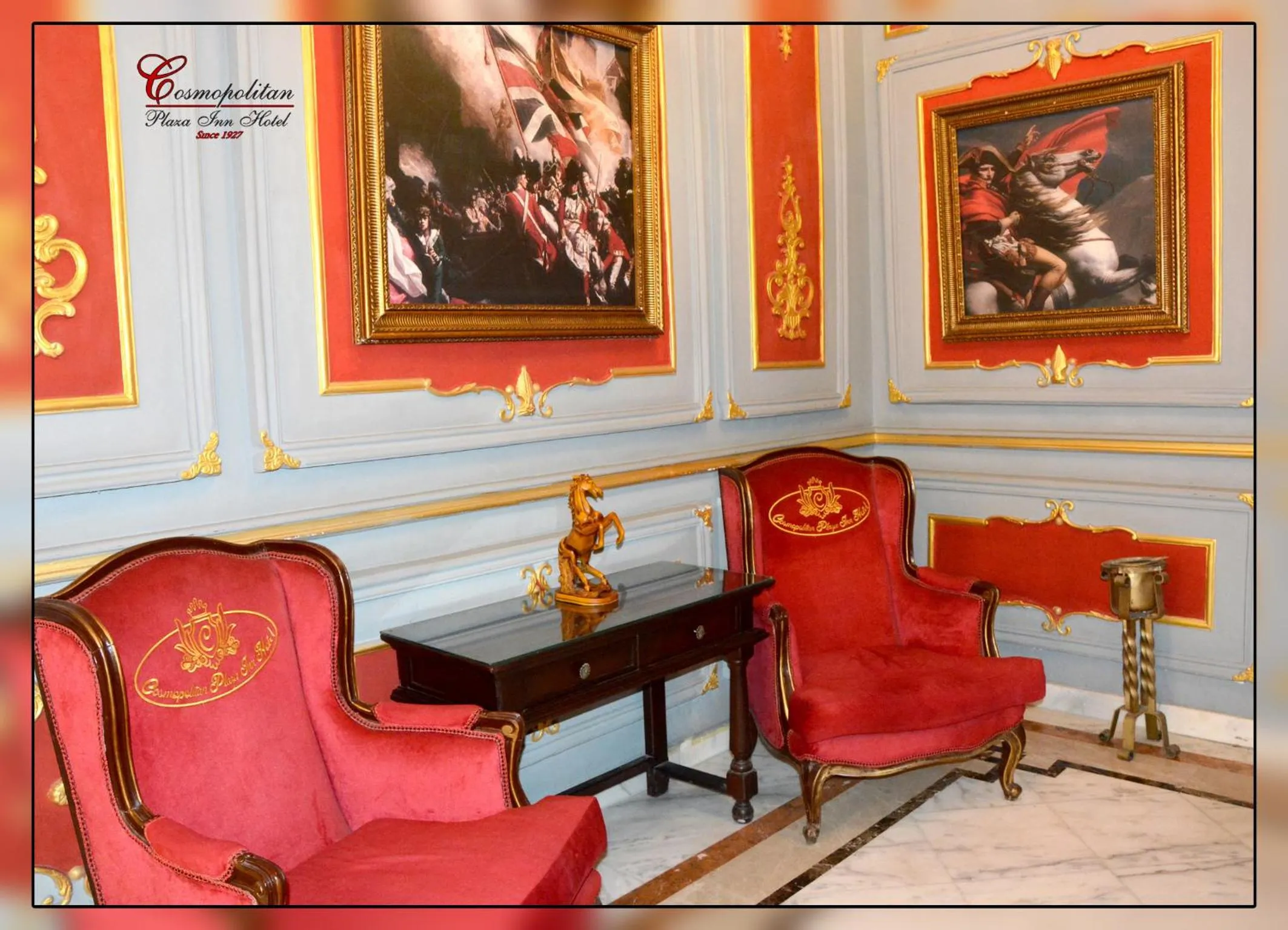 Lobby or reception in Cosmopolitan hotel