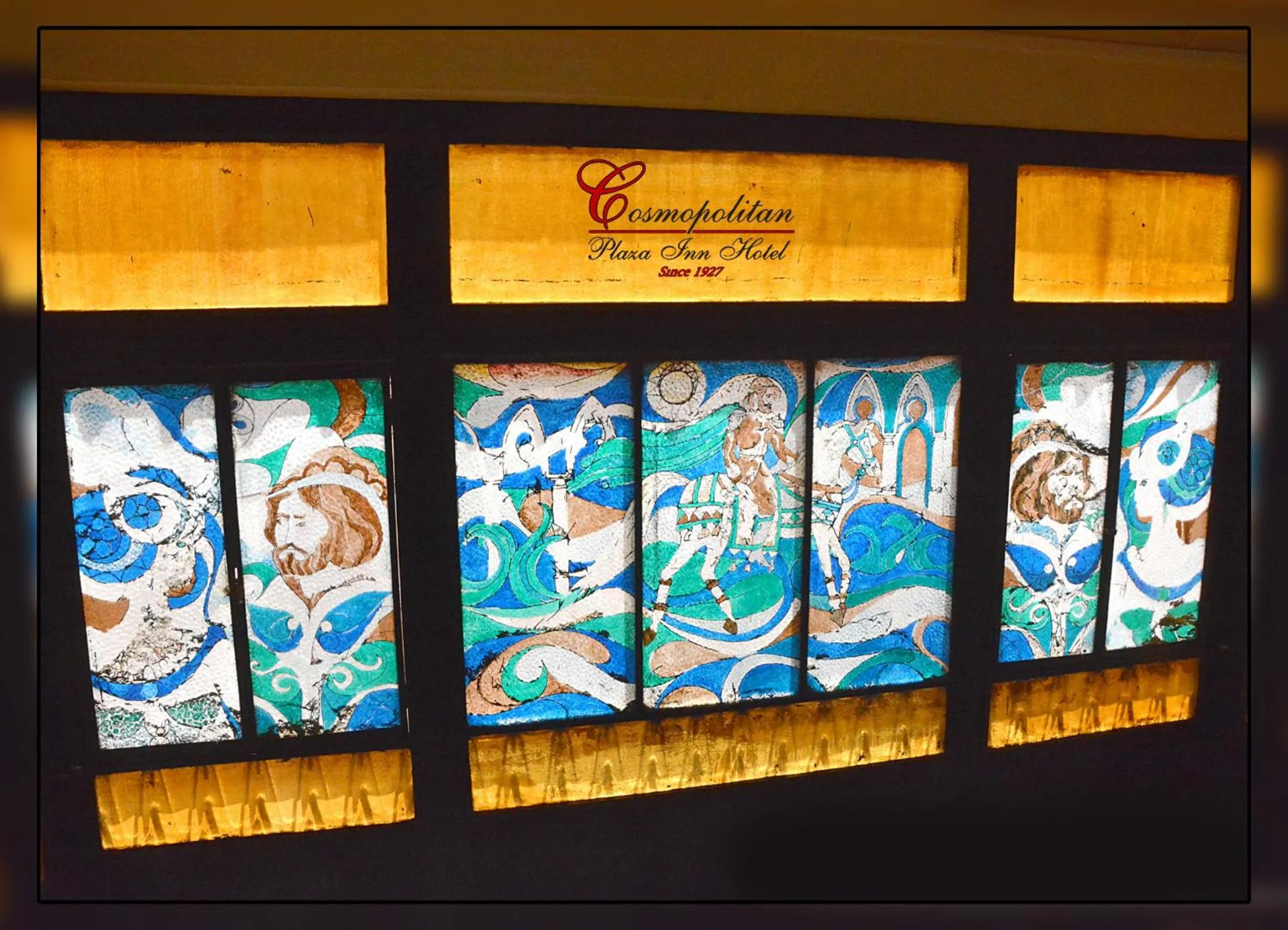 Decorative detail in Cosmopolitan hotel