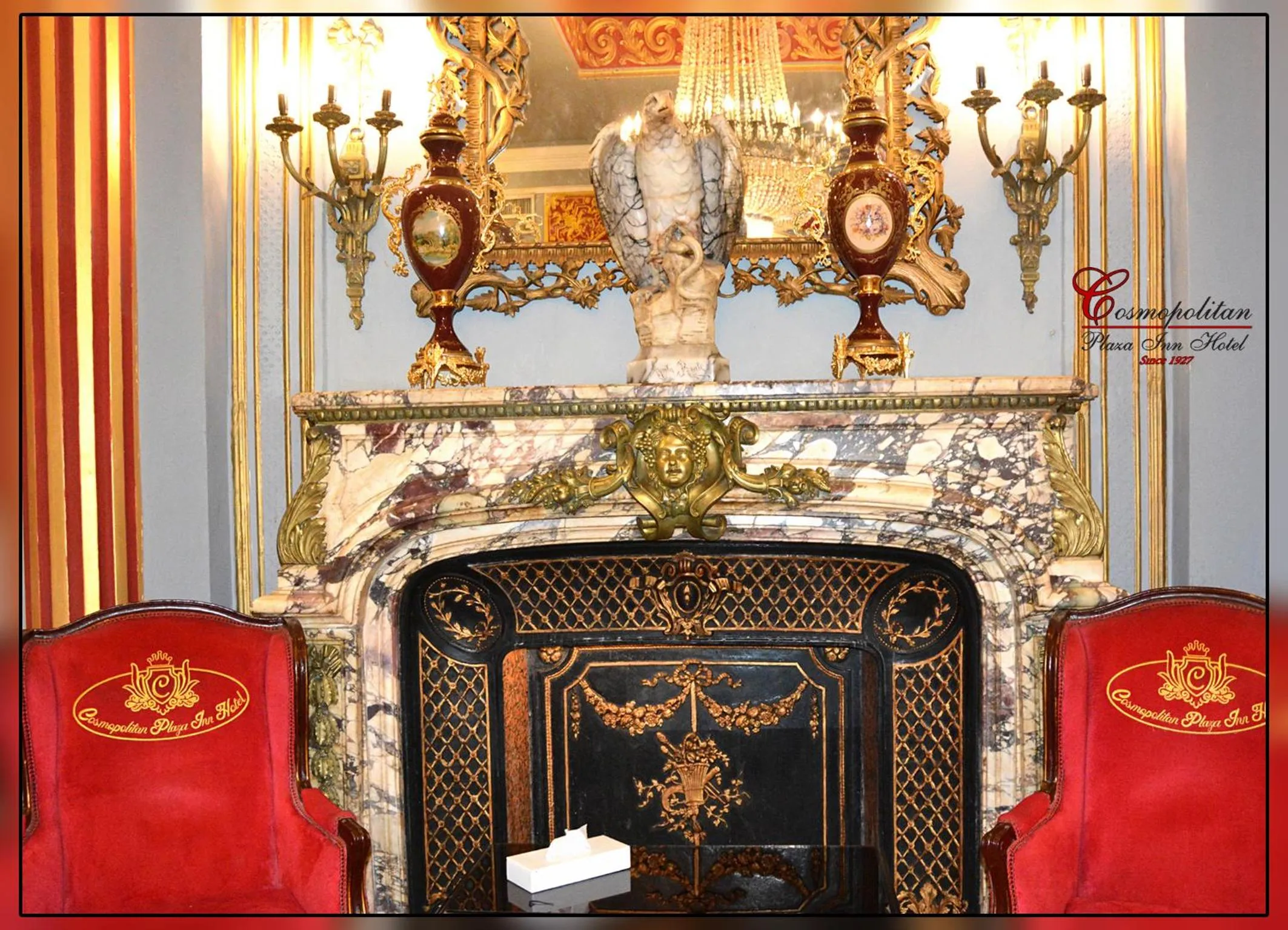 Lobby or reception in Cosmopolitan hotel