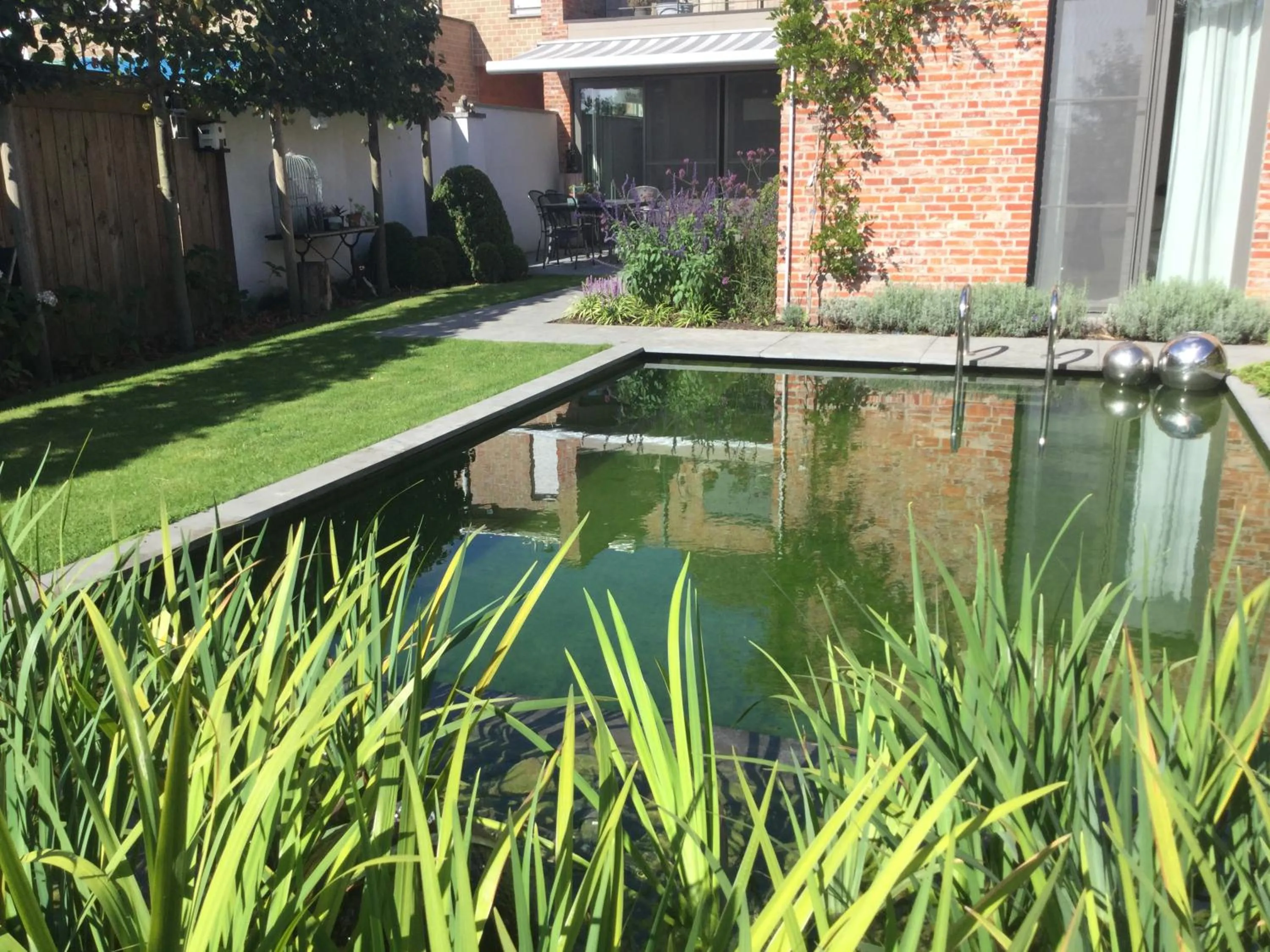 Garden in B&B De Grote Plaats