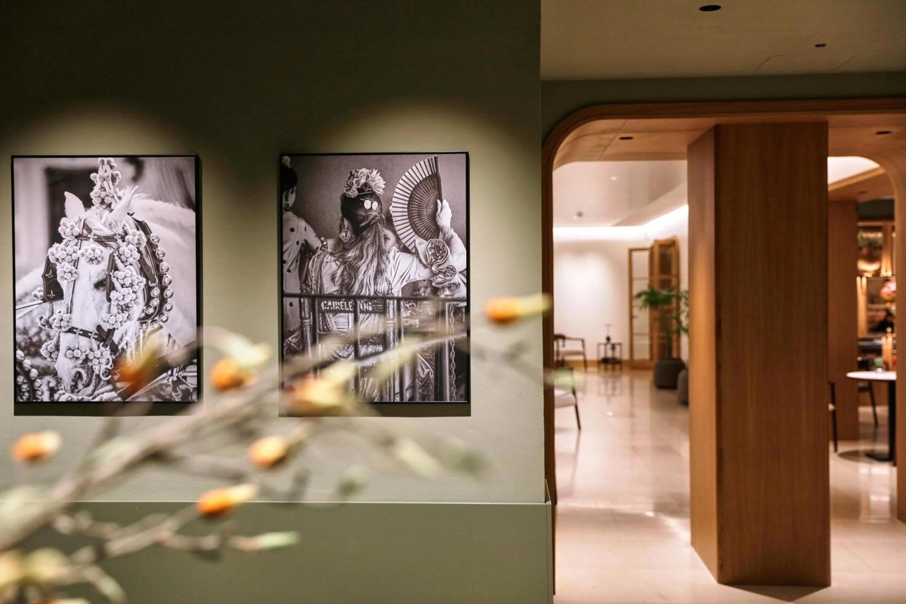 Lobby or reception in Hotel Bécquer