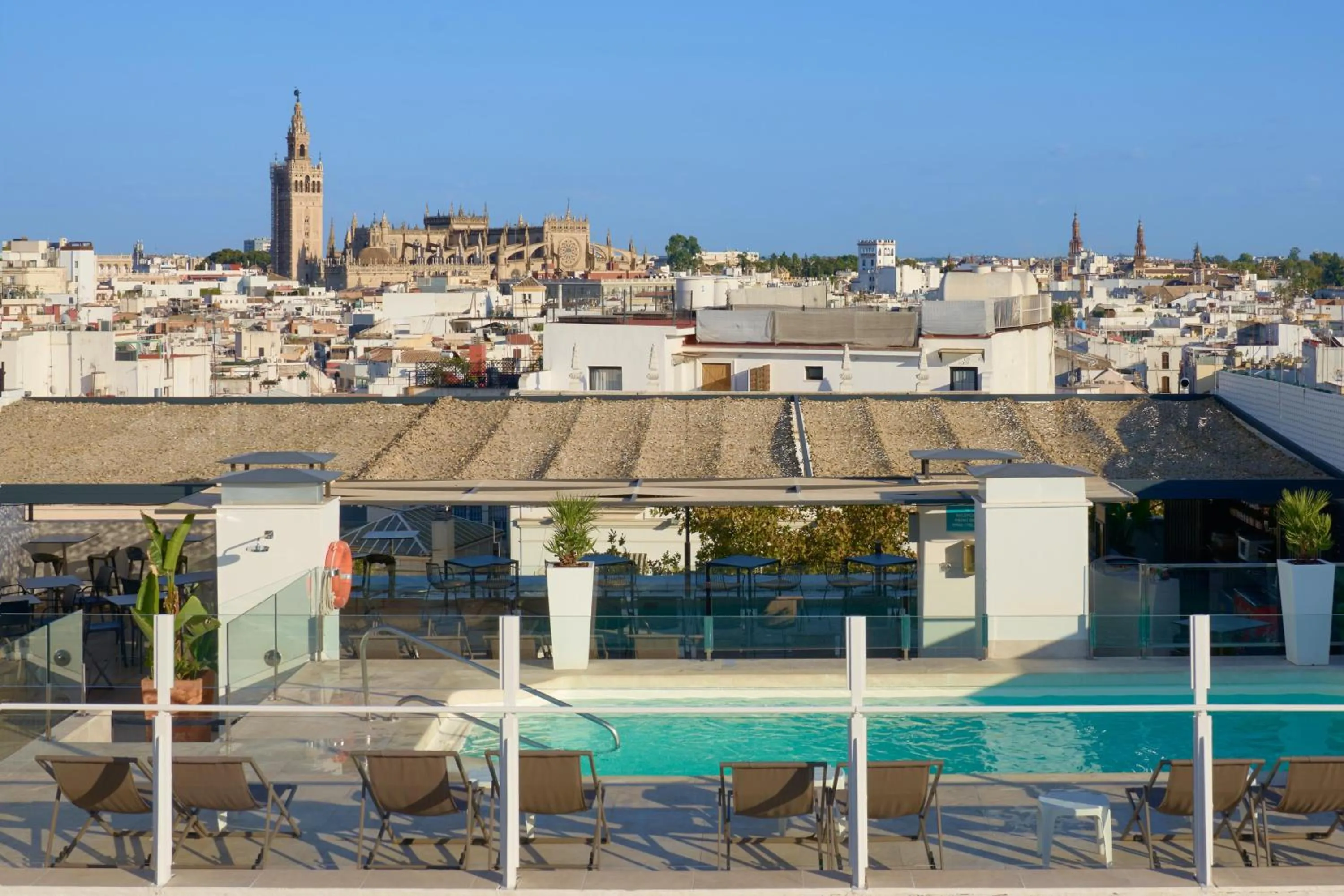 Balcony/Terrace in Hotel Bécquer