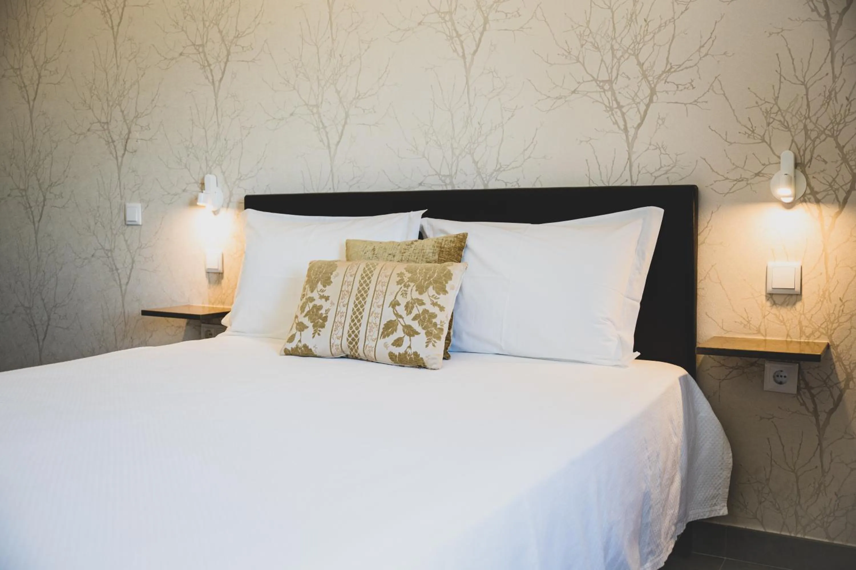 Bed in Vila Fuzeta Bed & Breakfast