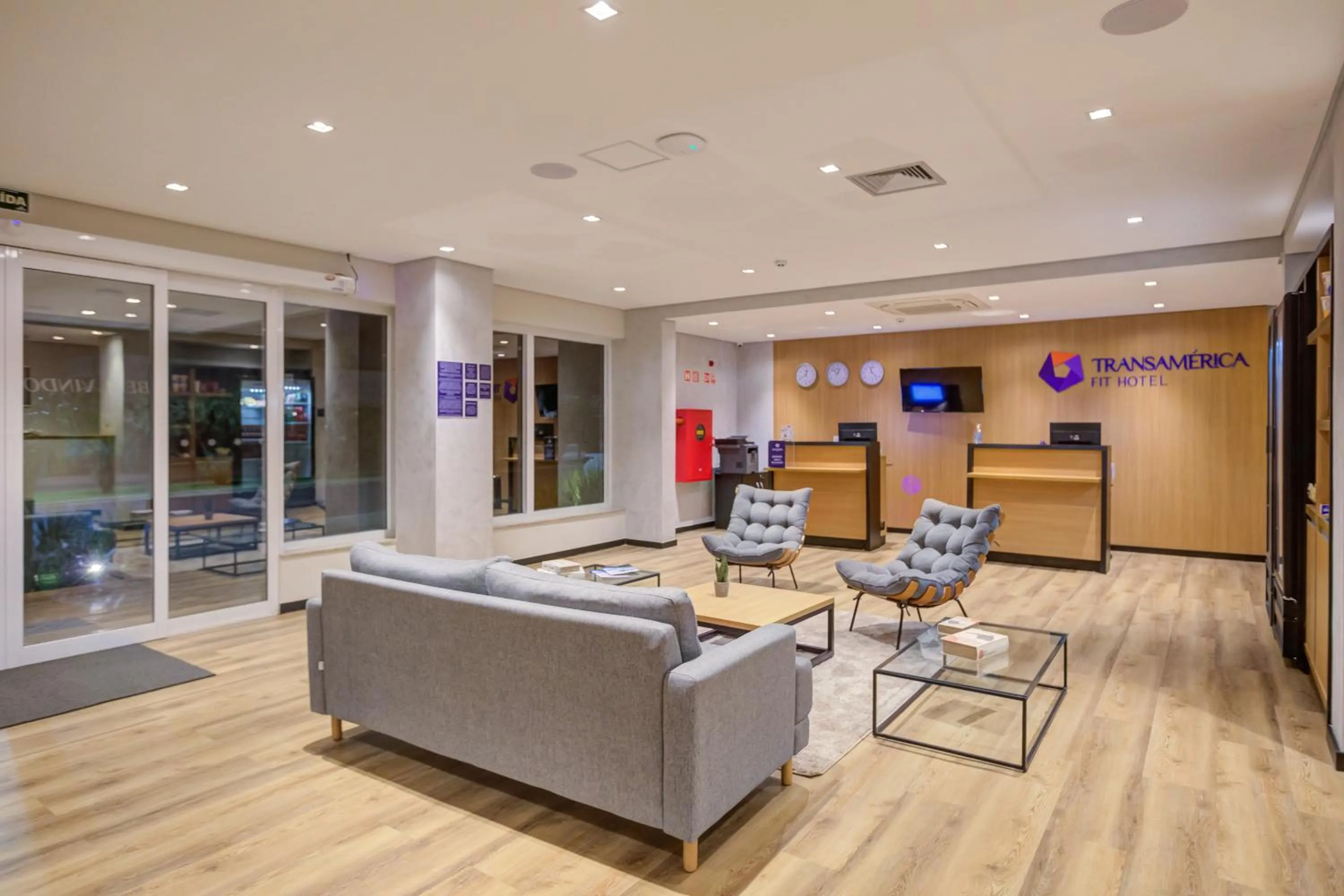 Lobby or reception in Transamerica Fit Rio Verde