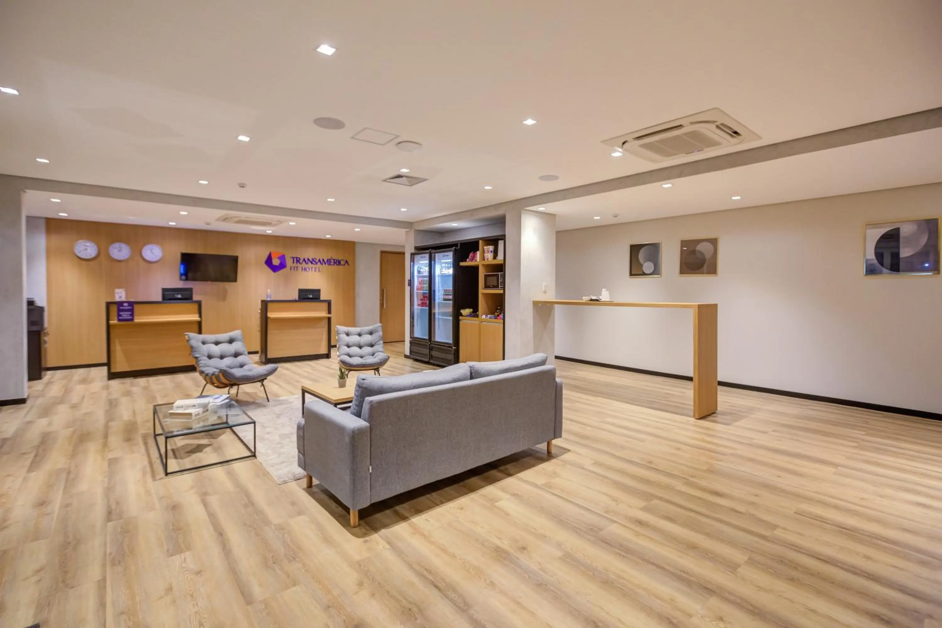 Lobby or reception in Transamerica Fit Rio Verde