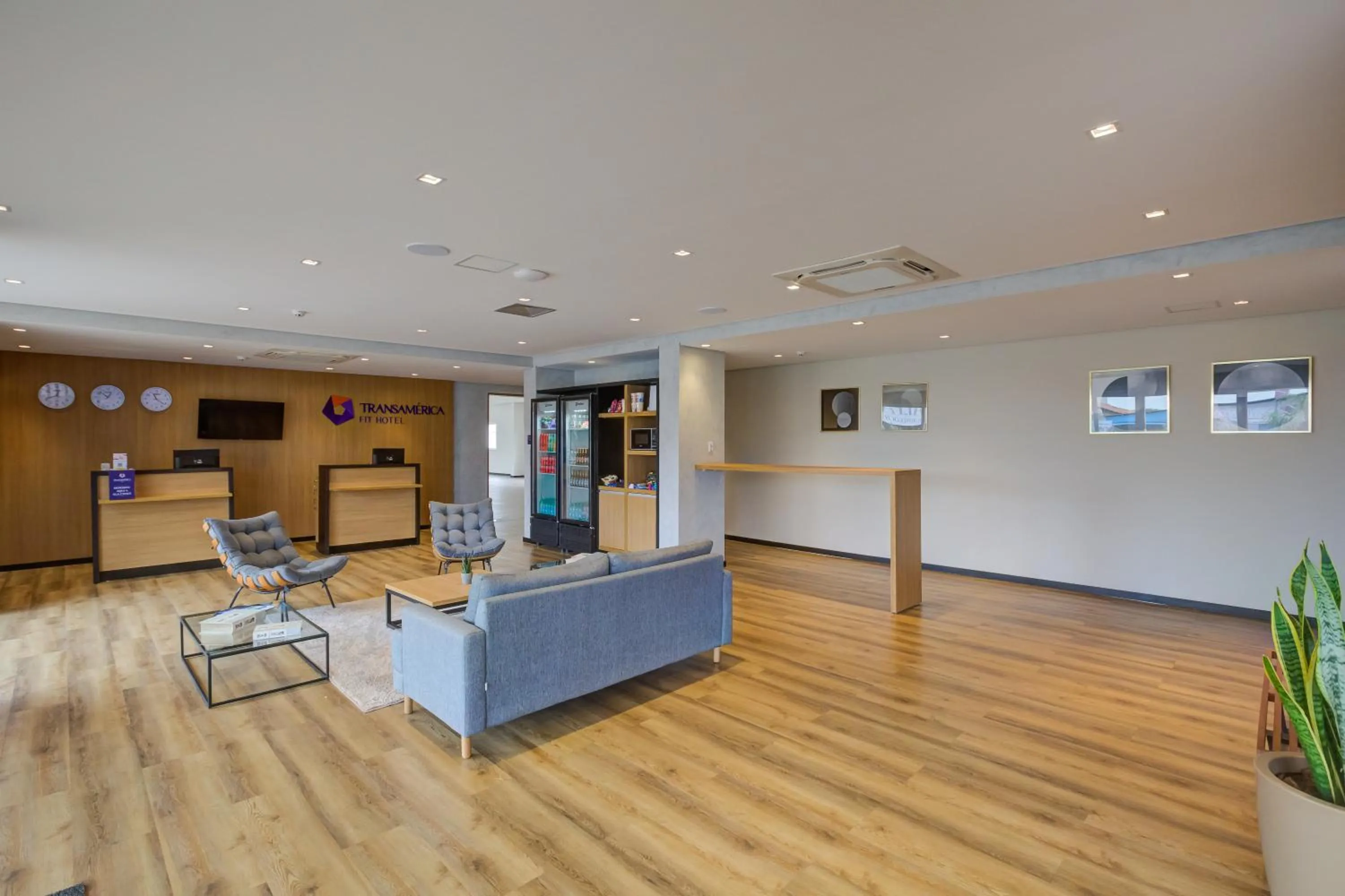 Lobby or reception in Transamerica Fit Rio Verde