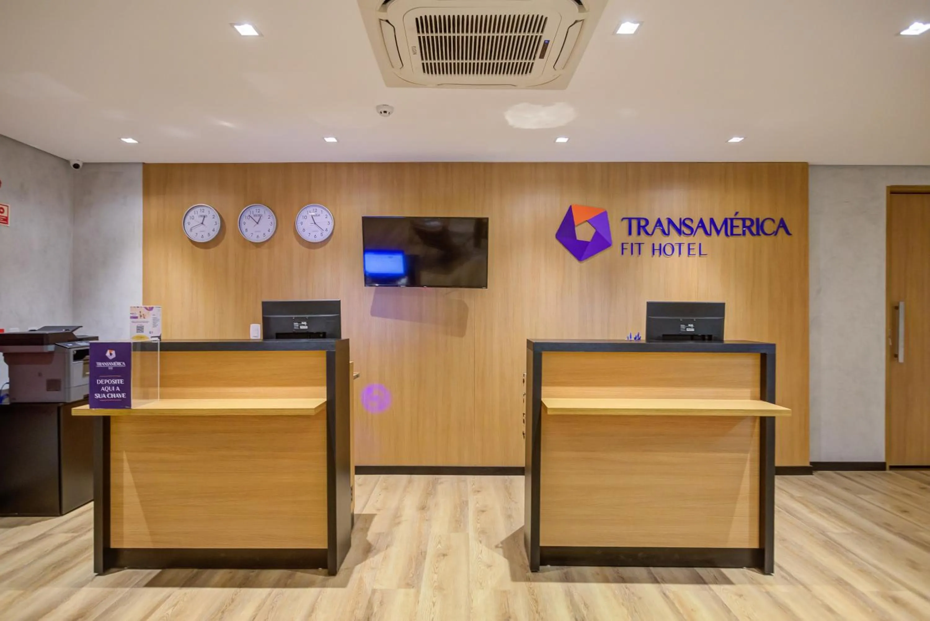 Lobby or reception in Transamerica Fit Rio Verde