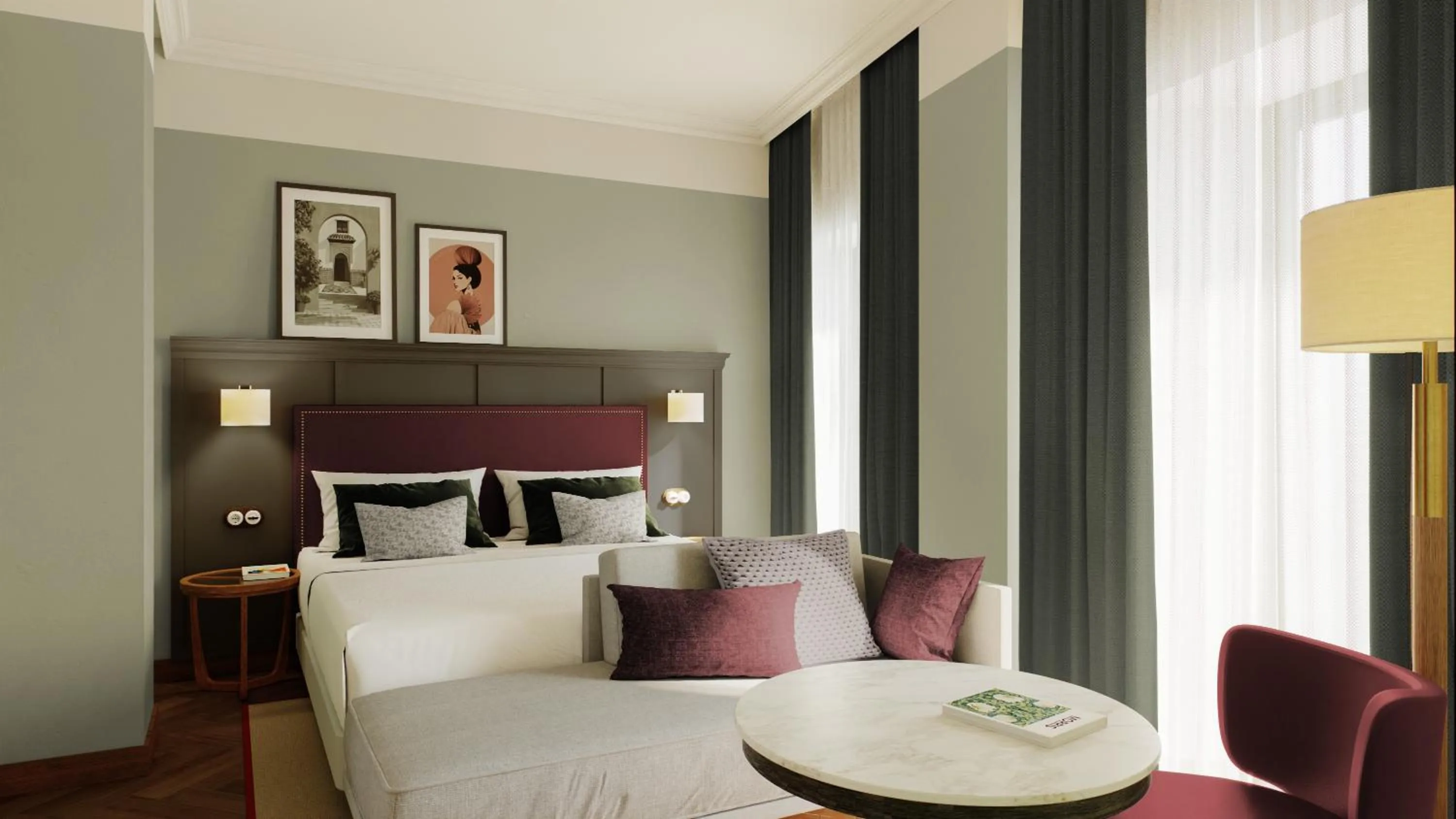 Bed in Honest Granada Hotel