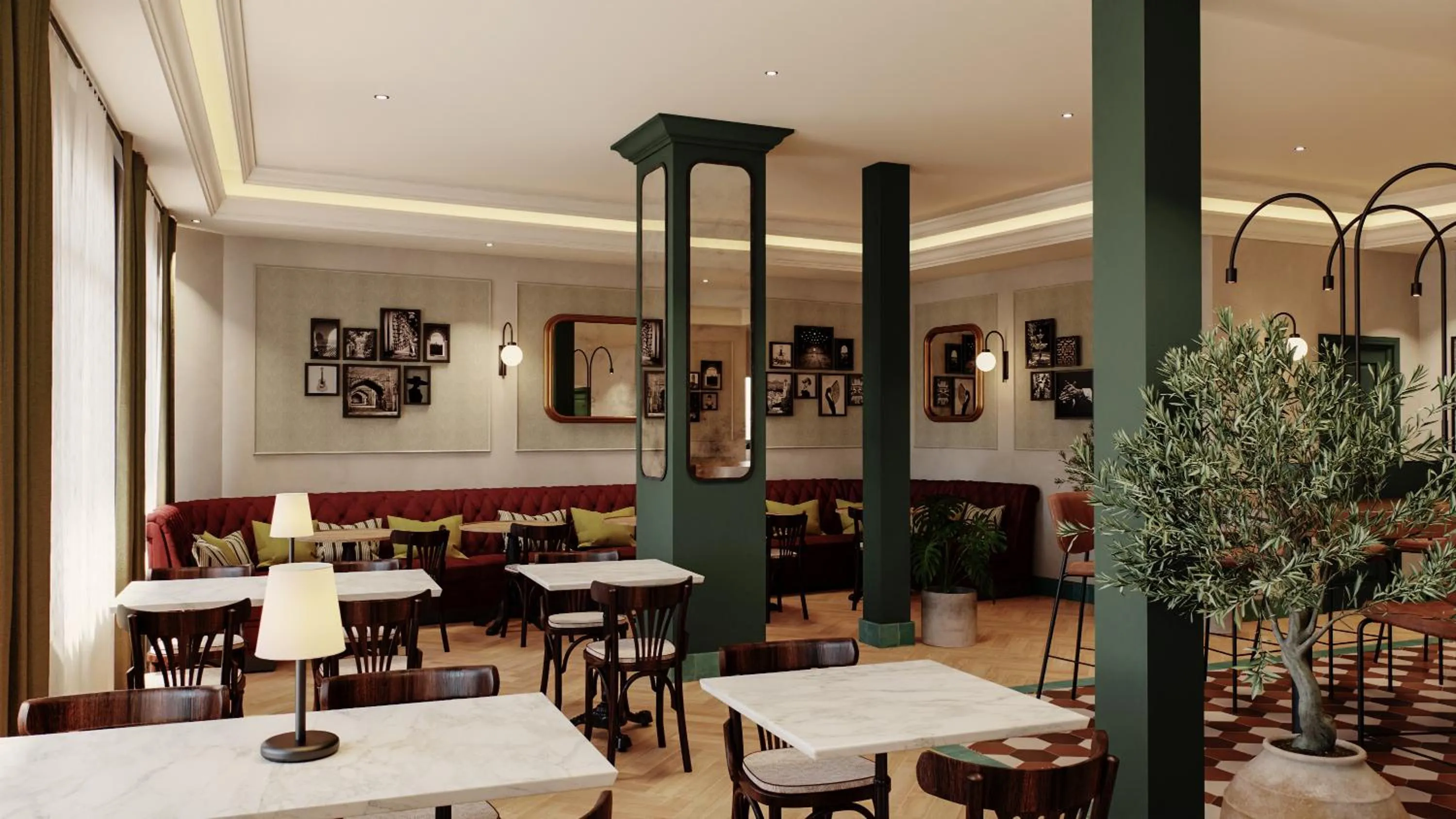 Restaurant/places to eat in Honest Granada Hotel