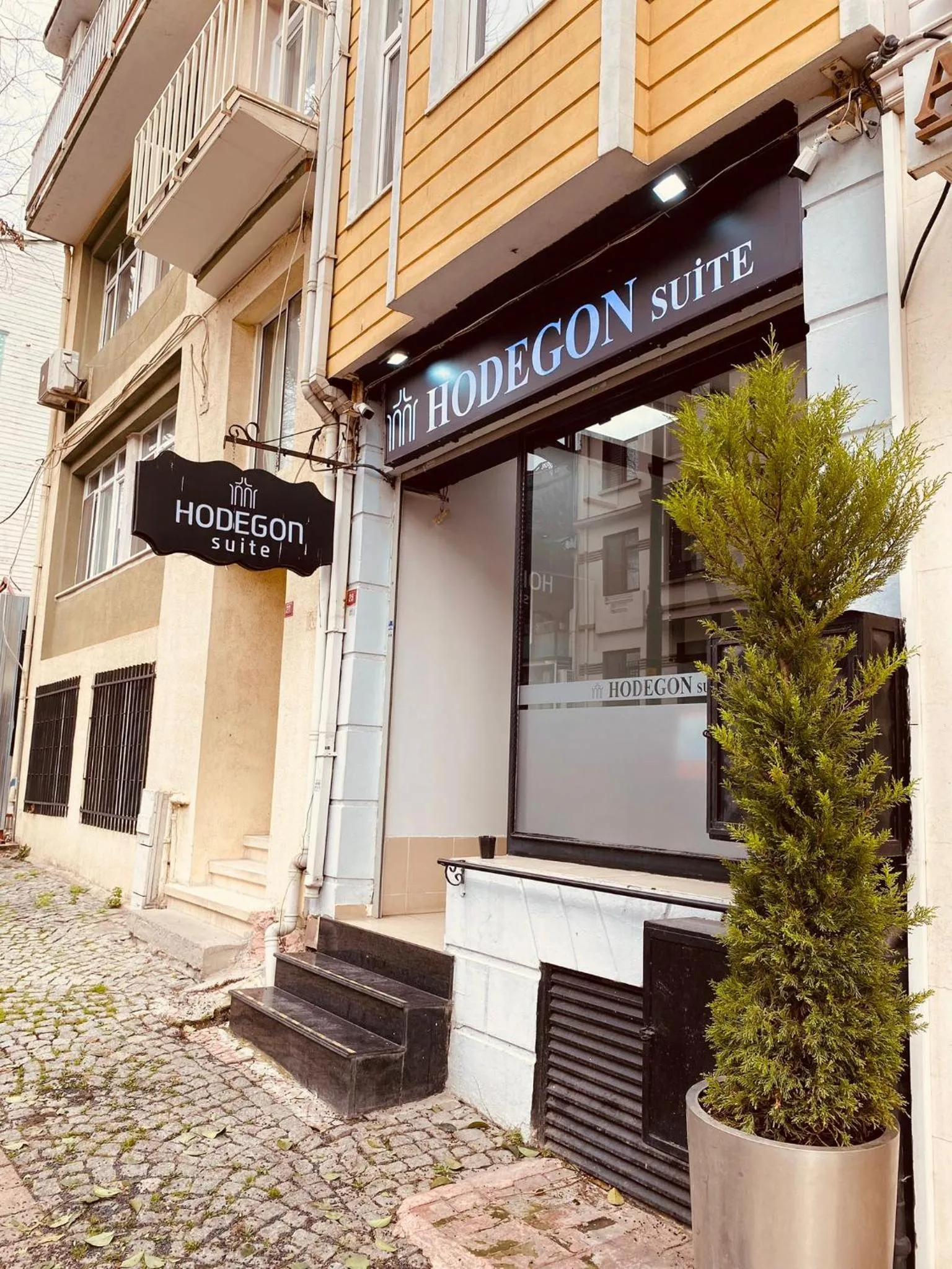 Property building in Hodegon Suite Hotel