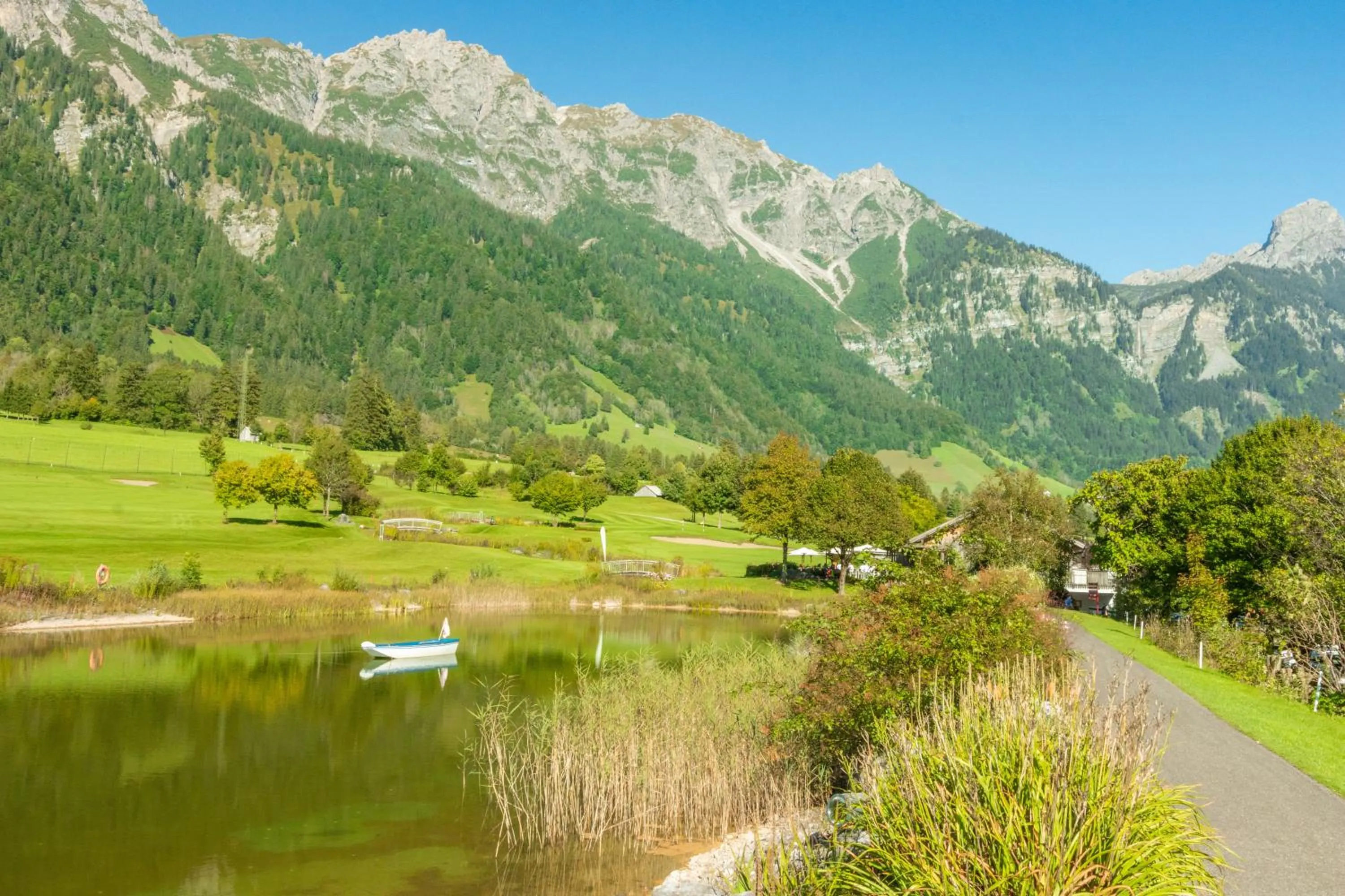 Golfcourse in Alpine Lodge Klösterle am Arlberg