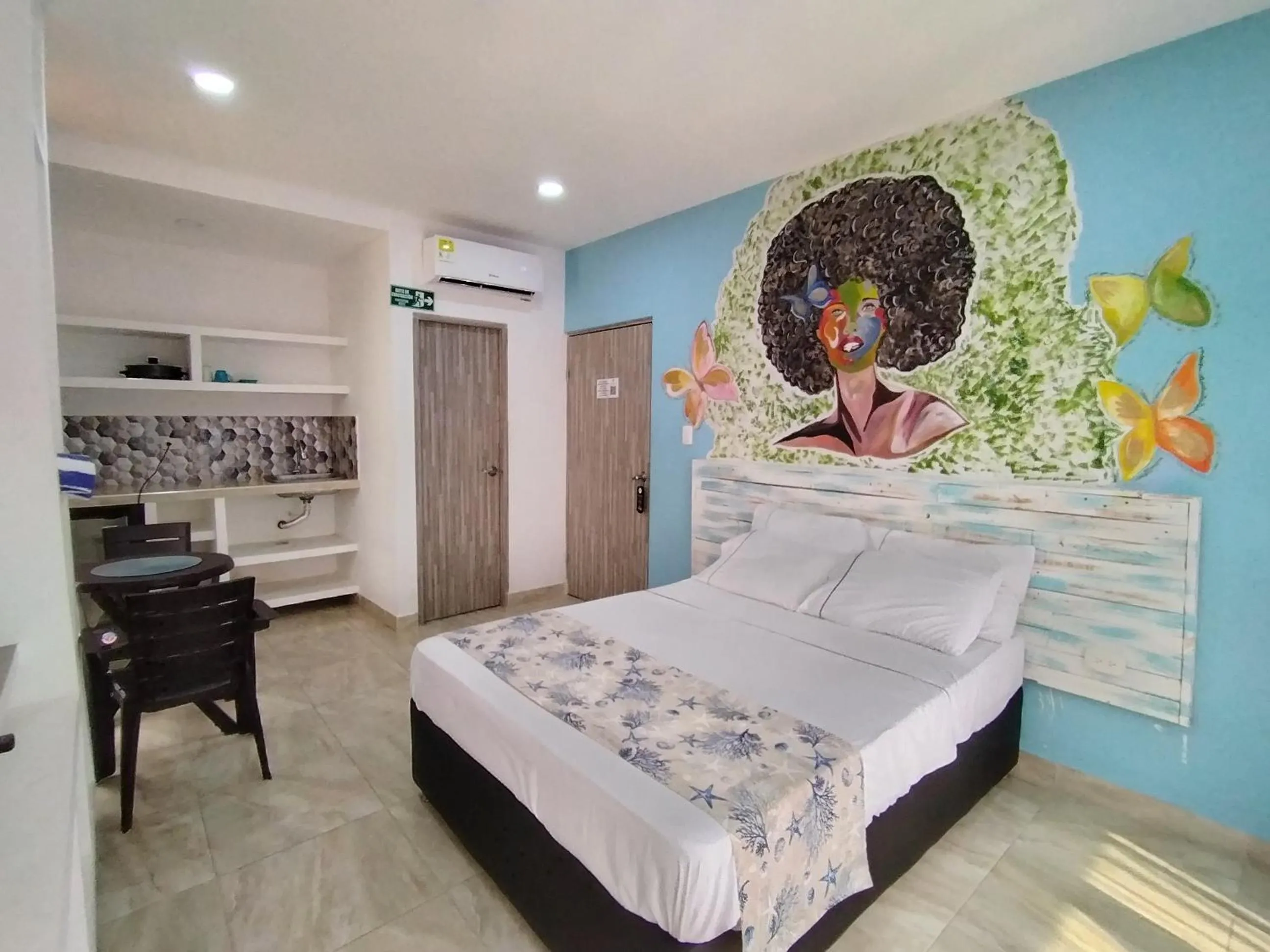 Bed in Avadia del Mar