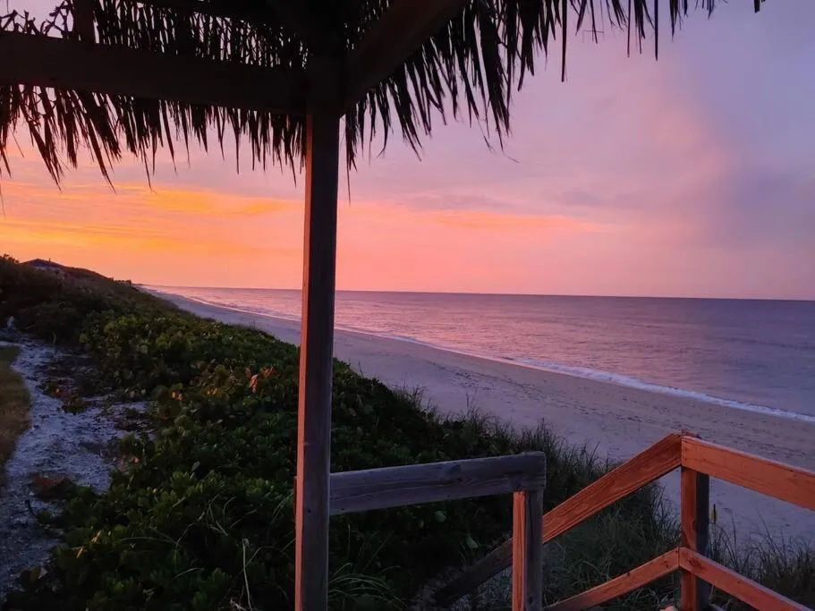 Beach in Melbourne Beach Ocean Front house on 1.2 acres