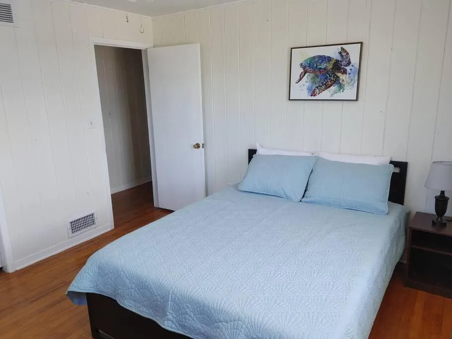 Bedroom, Bed in Melbourne Beach Ocean Front house on 1.2 acres