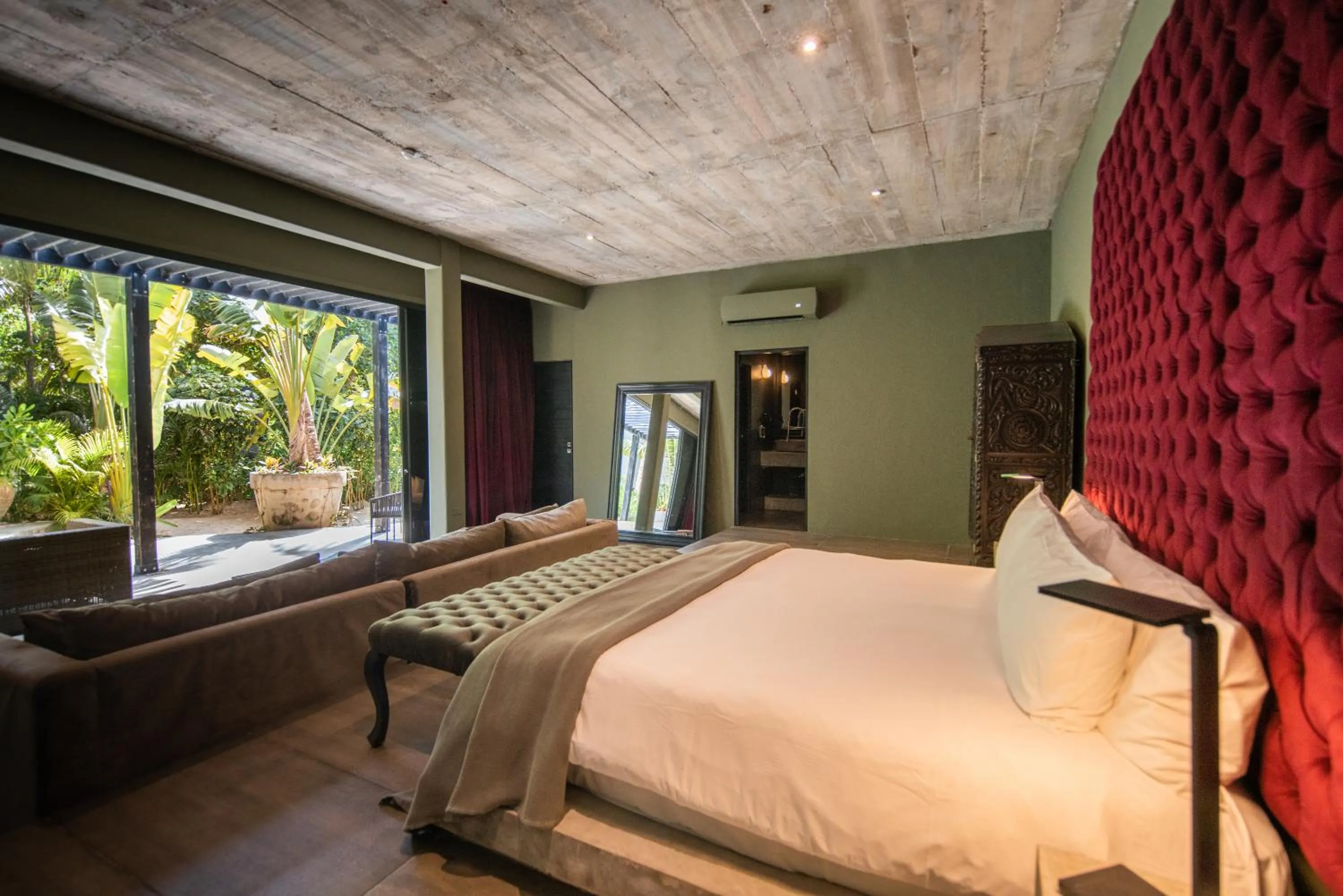 Garden view, Bed in Casa Malca