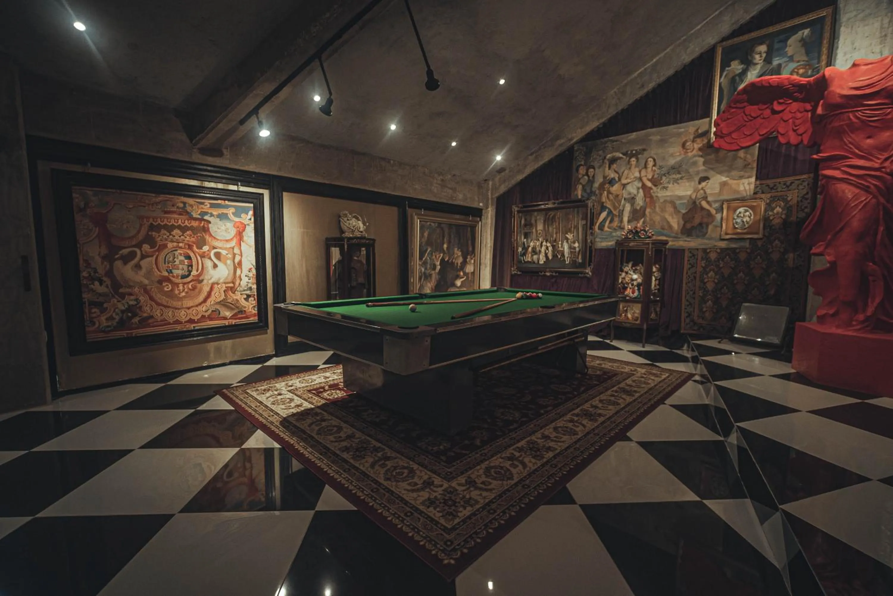 Billiard in Casa Malca