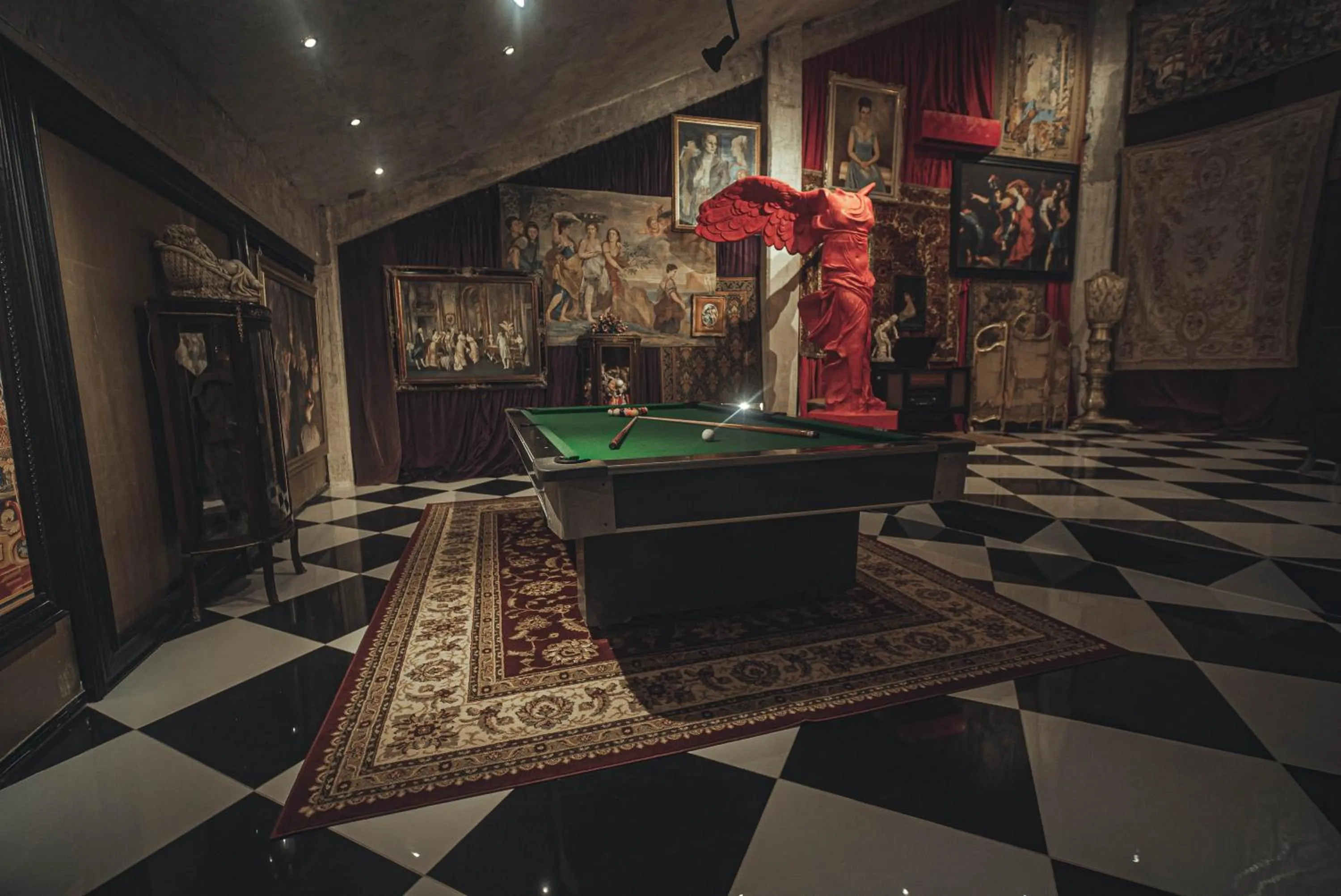 Billiard in Casa Malca