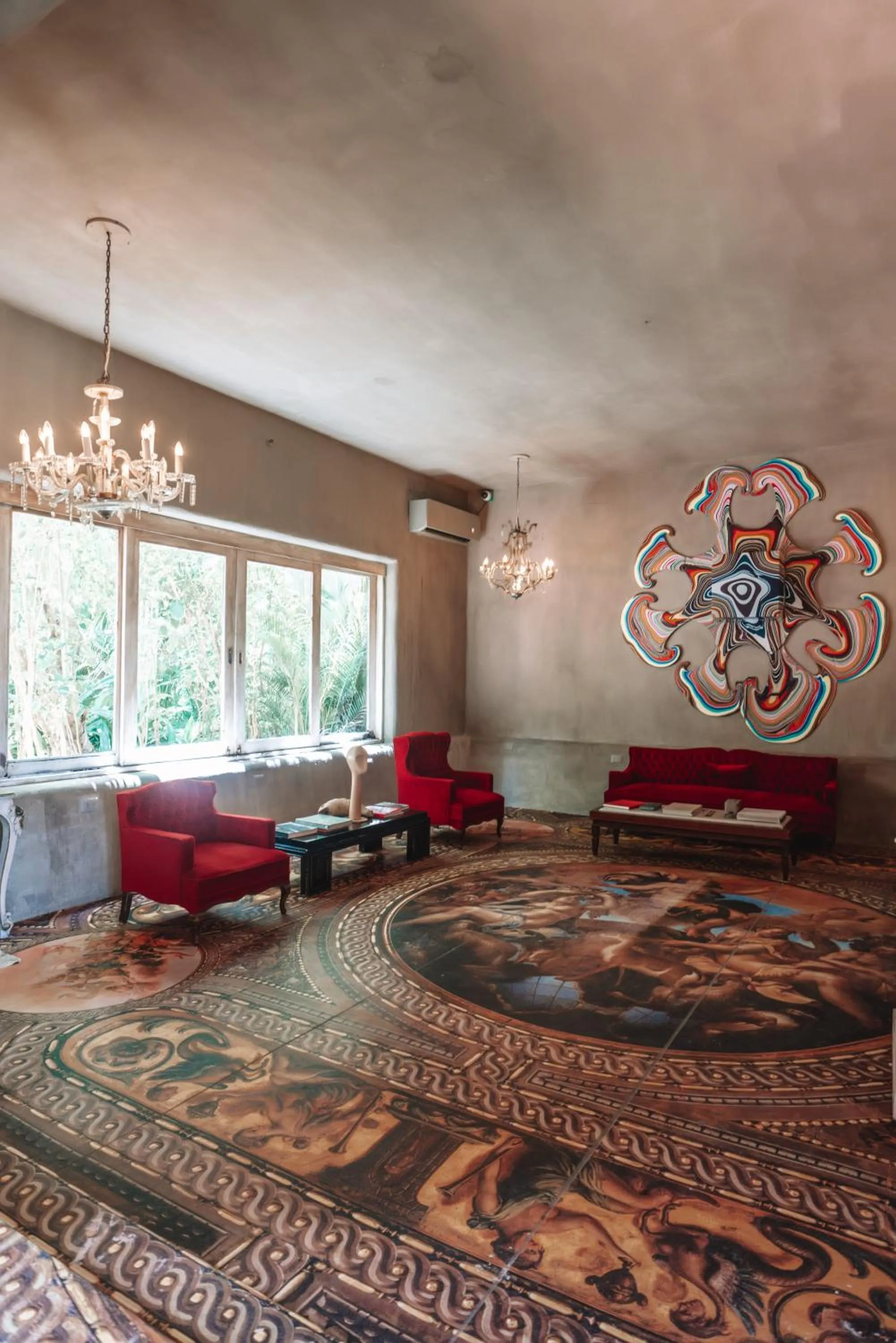 Lobby or reception in Casa Malca