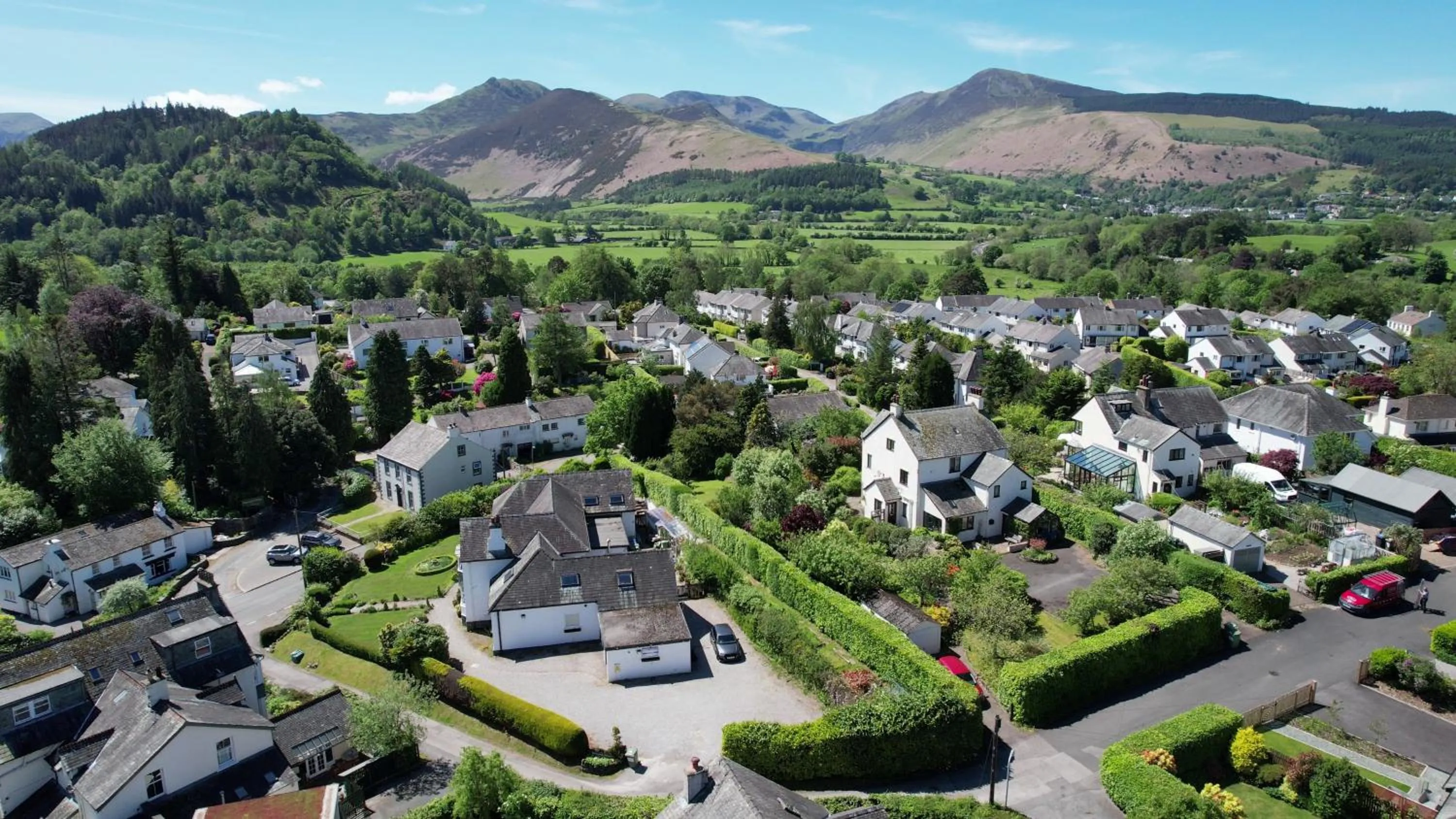 Bird's eye view in Dalegarth House Portinscale
