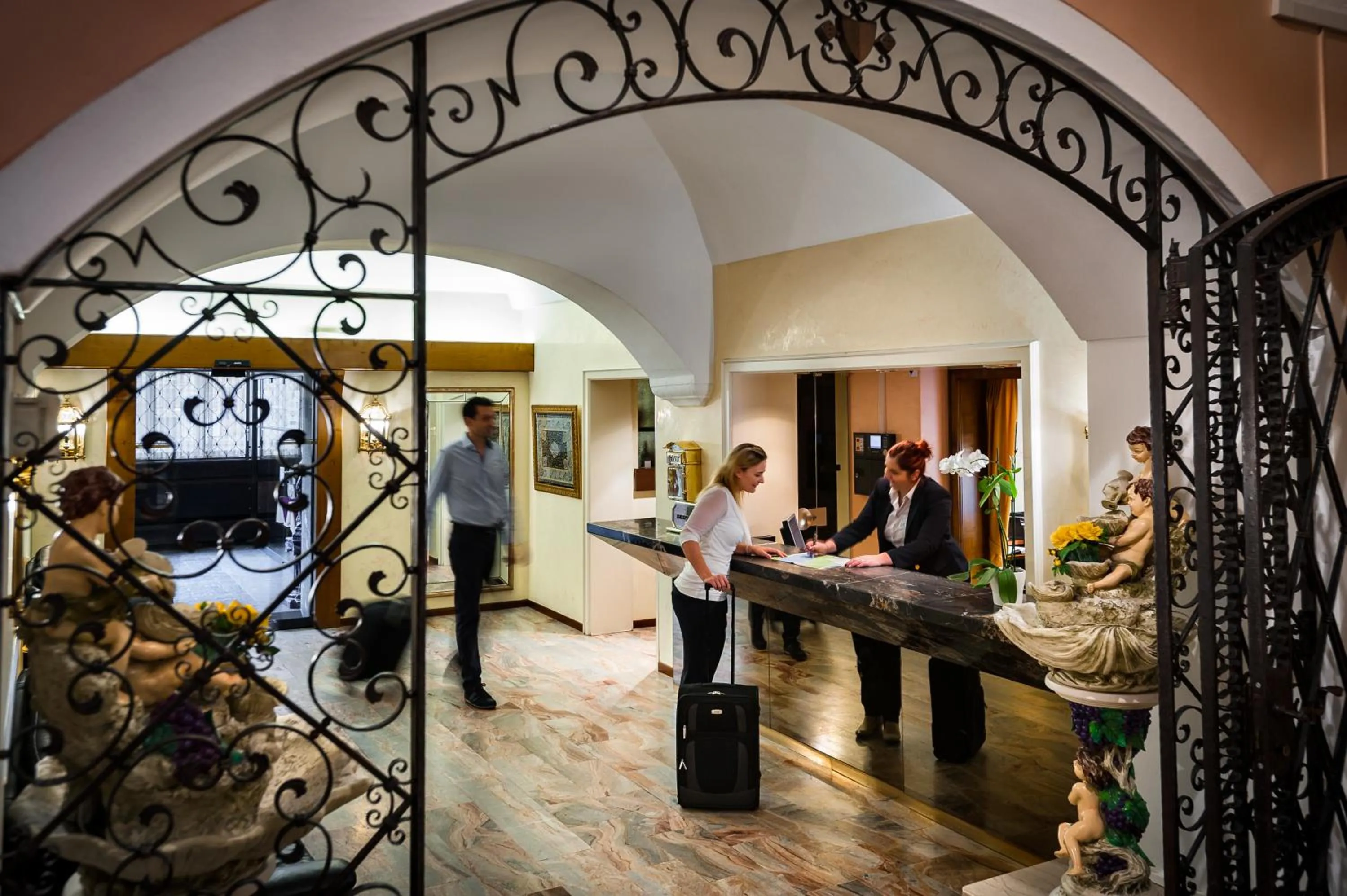 Lobby or reception in Residenze dell'Angelo