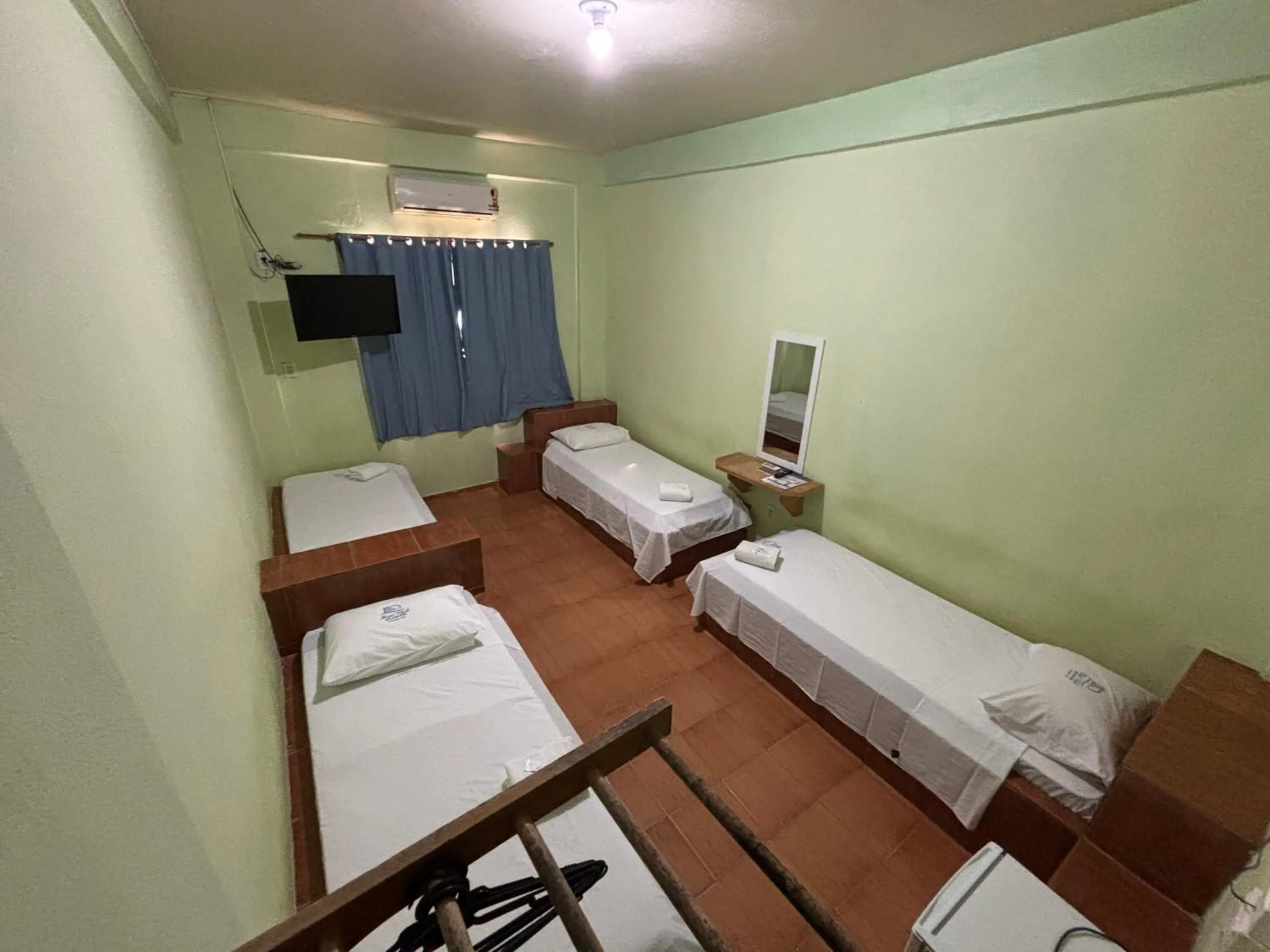 Bed in Hotel Chalé Ji-Parana