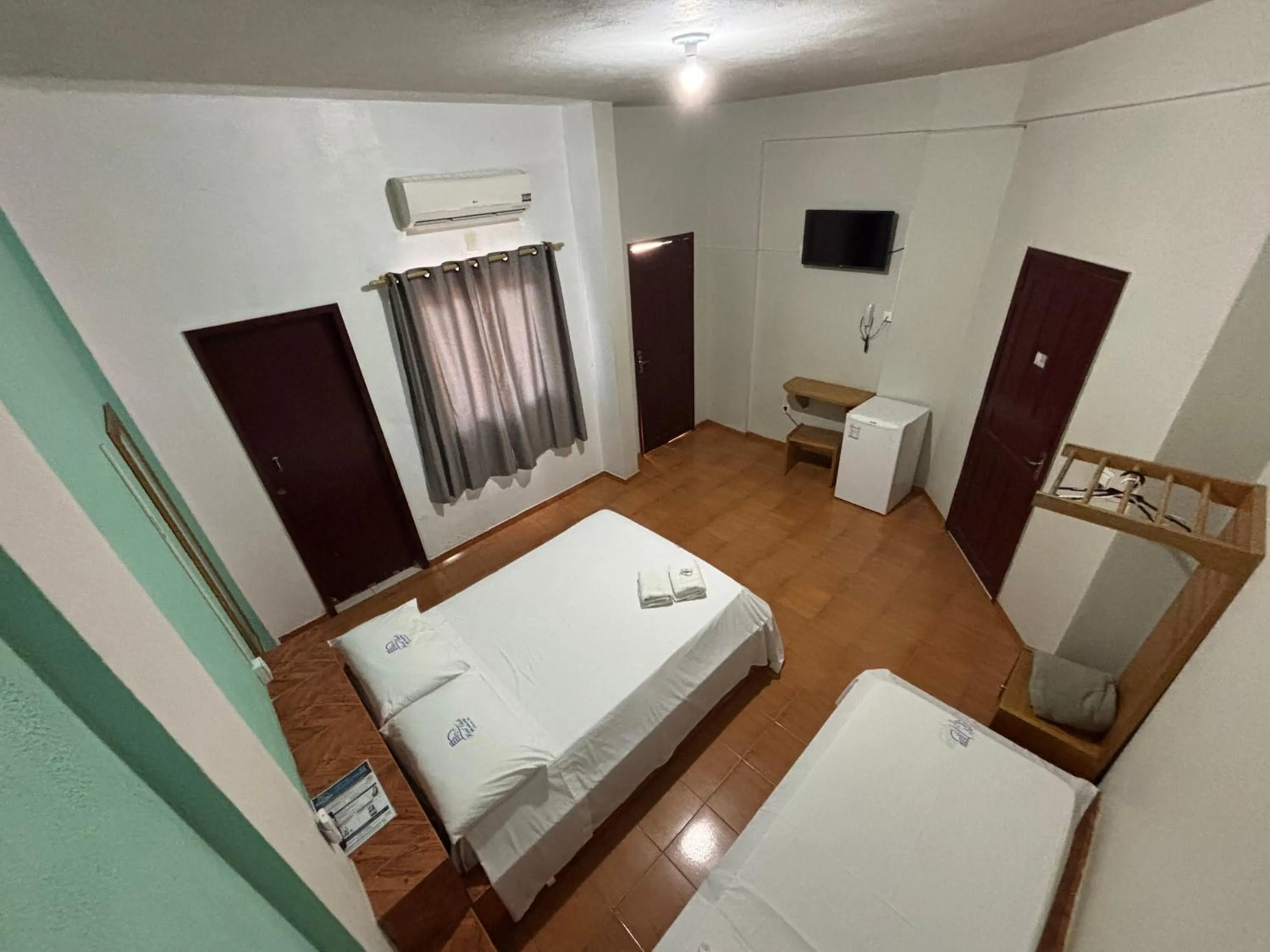 Bed in Hotel Chalé Ji-Parana