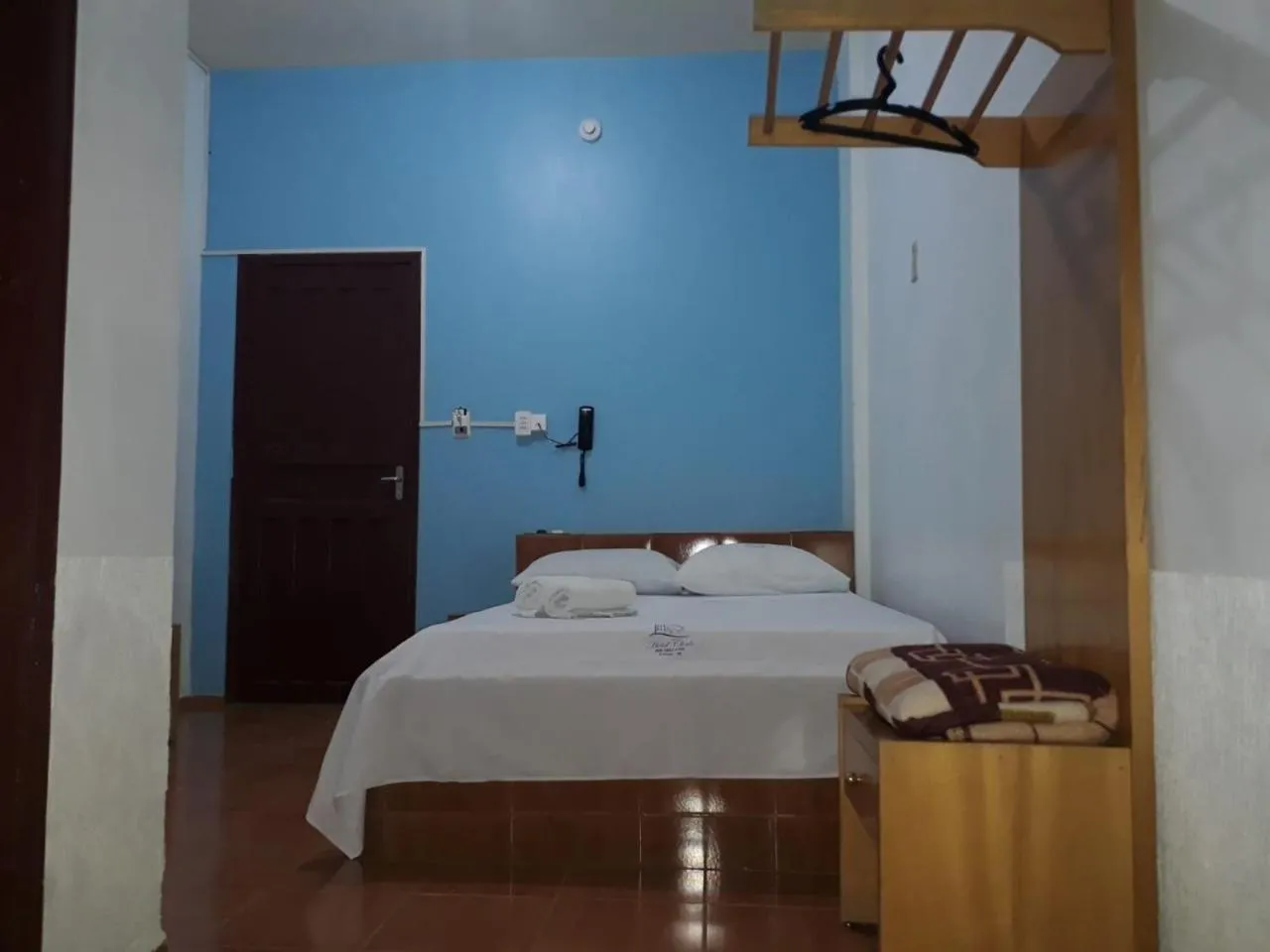 Bed in Hotel Chalé Ji-Parana