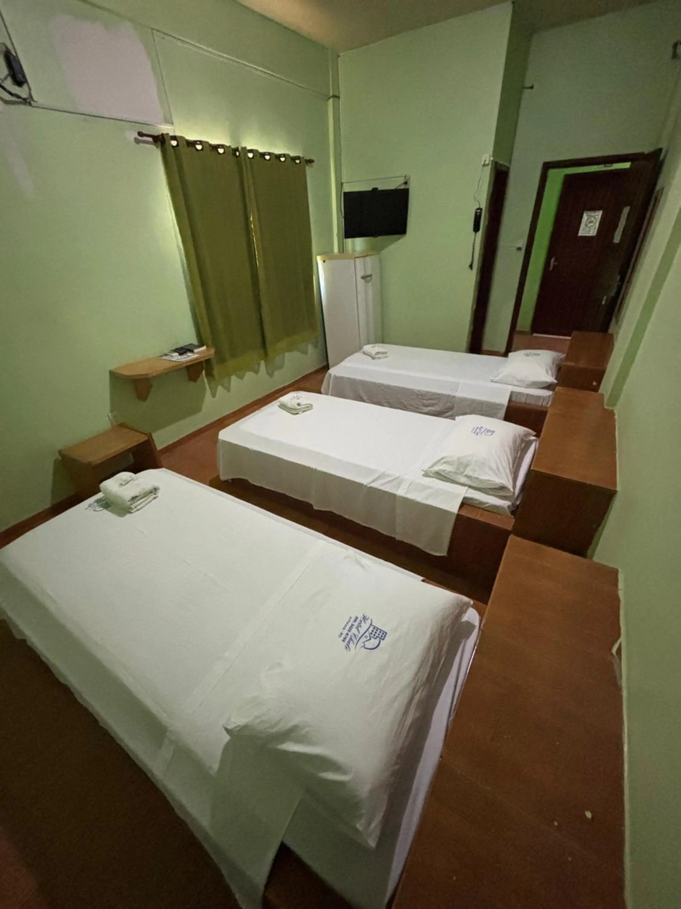 Bed in Hotel Chalé Ji-Parana