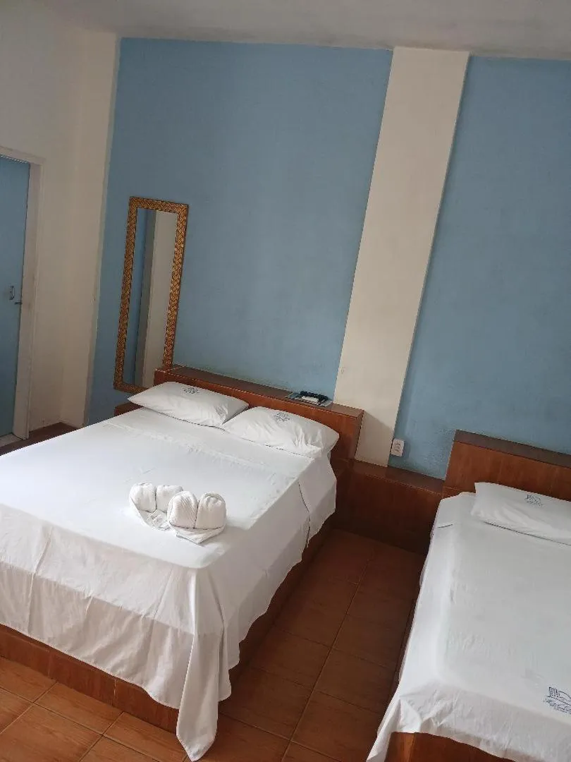 Bed in Hotel Chalé Ji-Parana