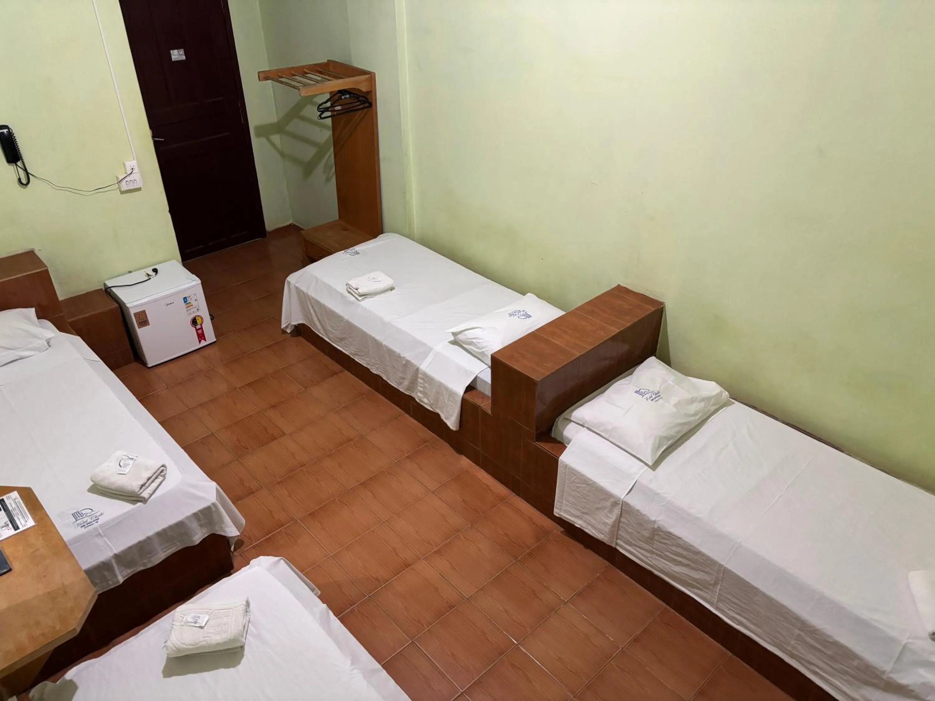 Bed in Hotel Chalé Ji-Parana