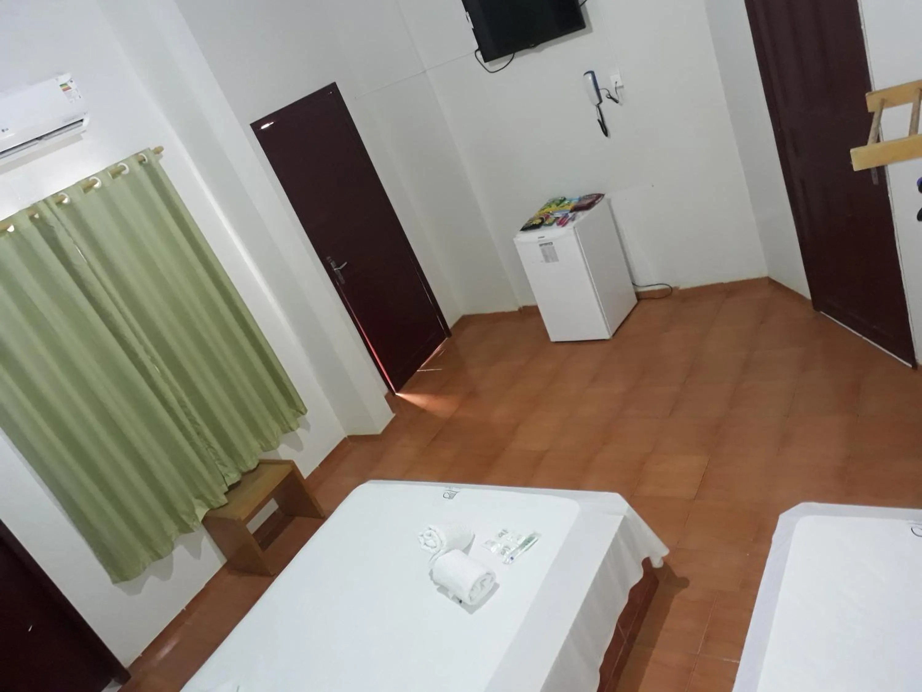 Bed in Hotel Chalé Ji-Parana