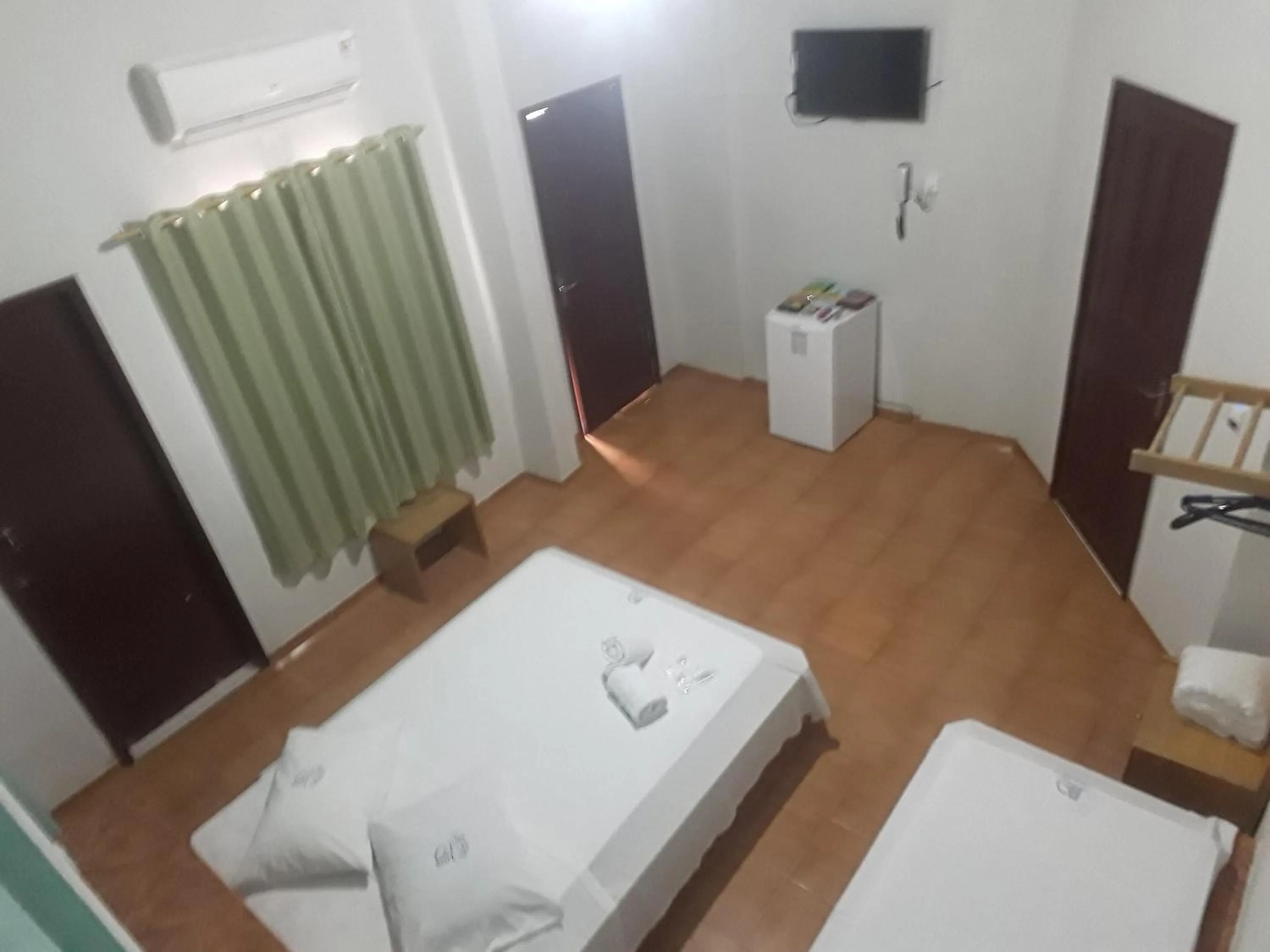 Bed in Hotel Chalé Ji-Parana