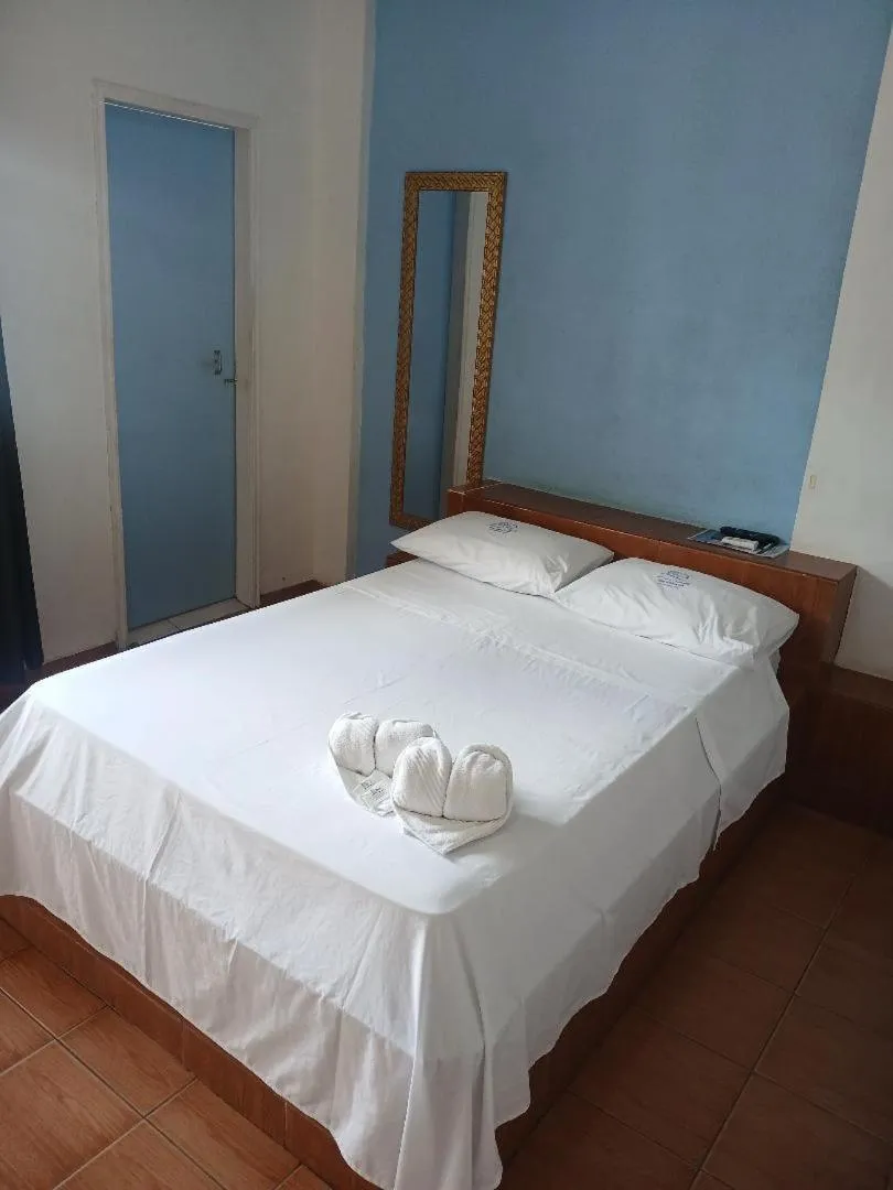 Bed in Hotel Chalé Ji-Parana