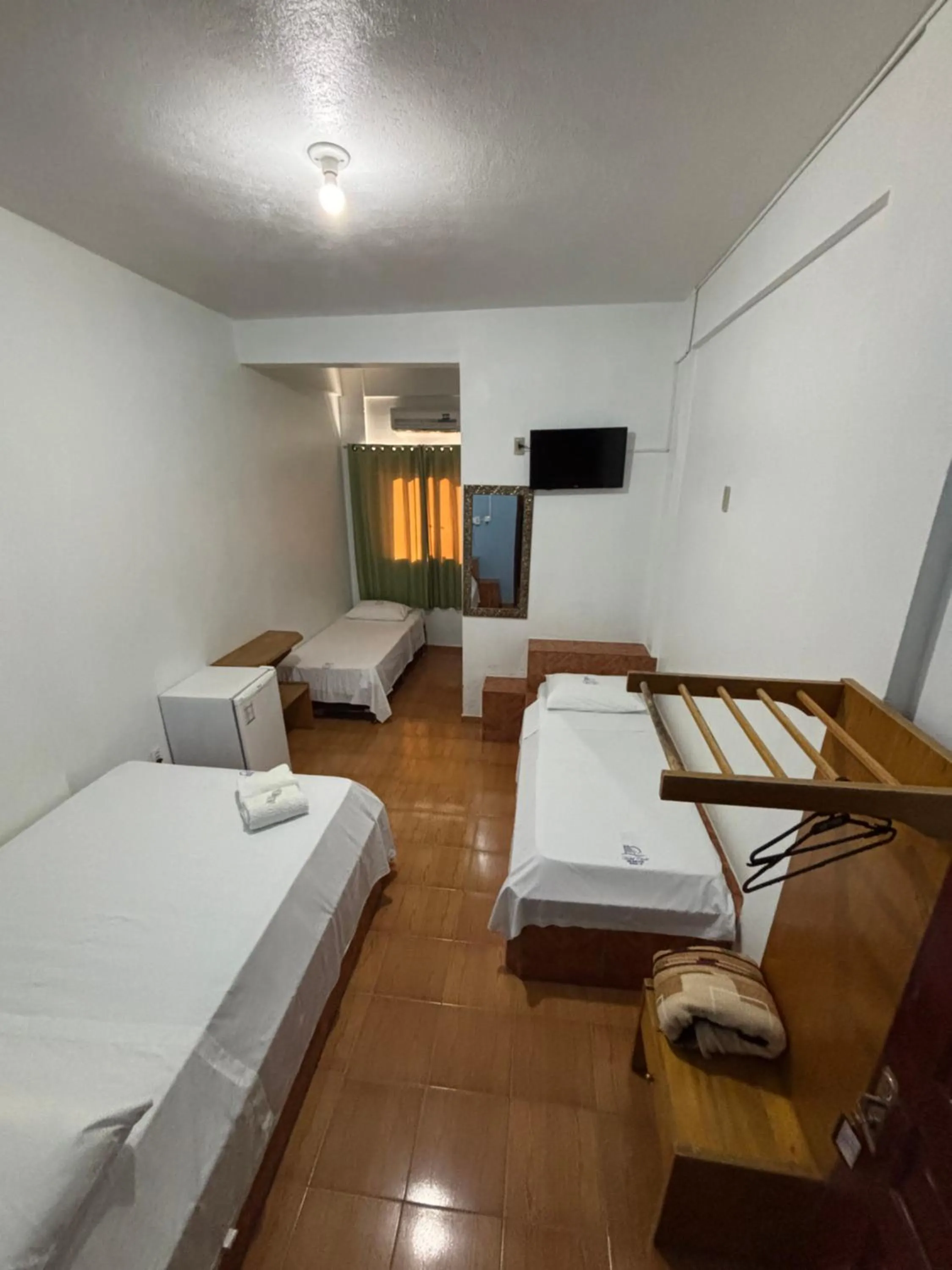 Bed in Hotel Chalé Ji-Parana