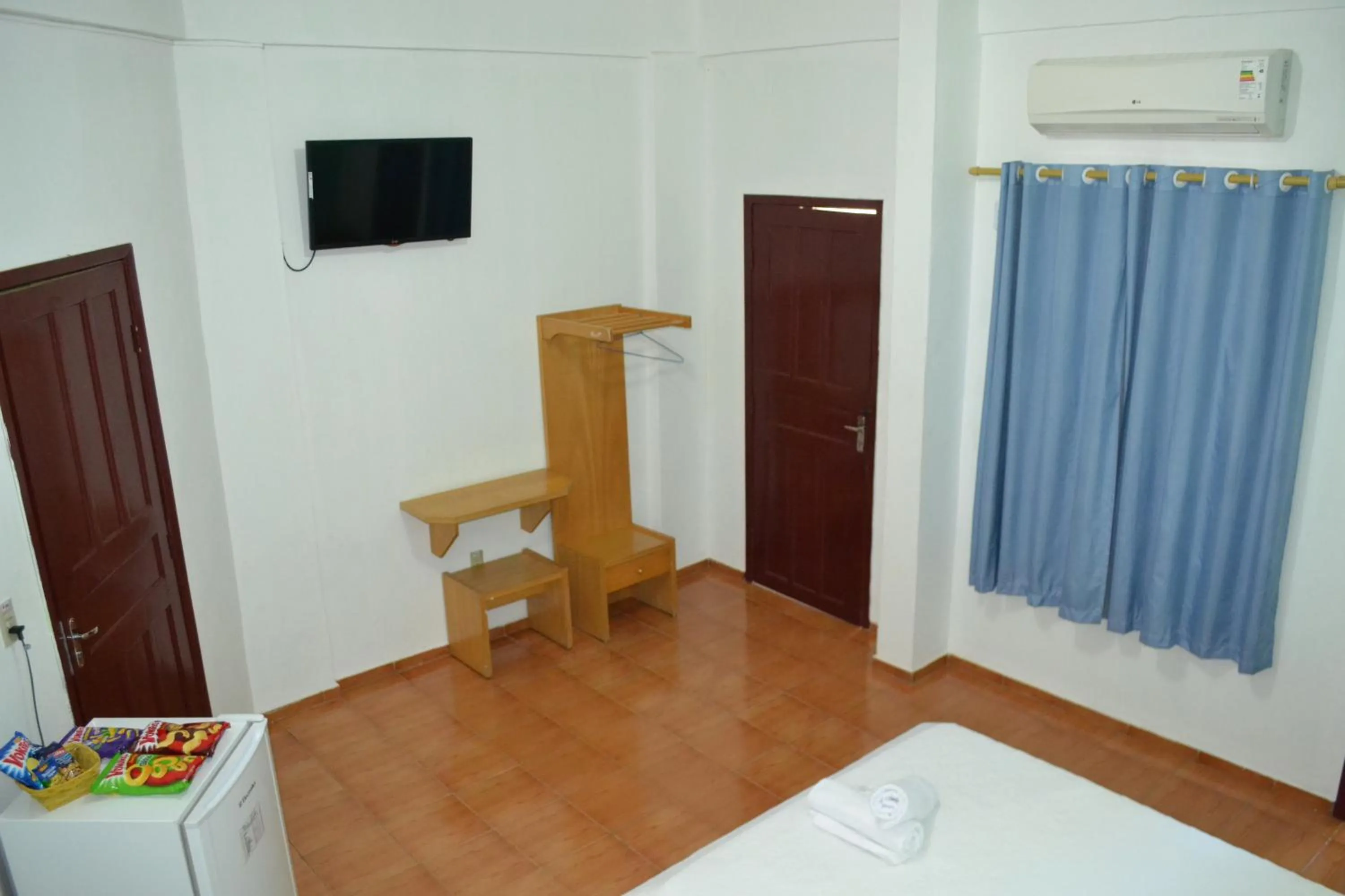 Bed in Hotel Chalé Ji-Parana