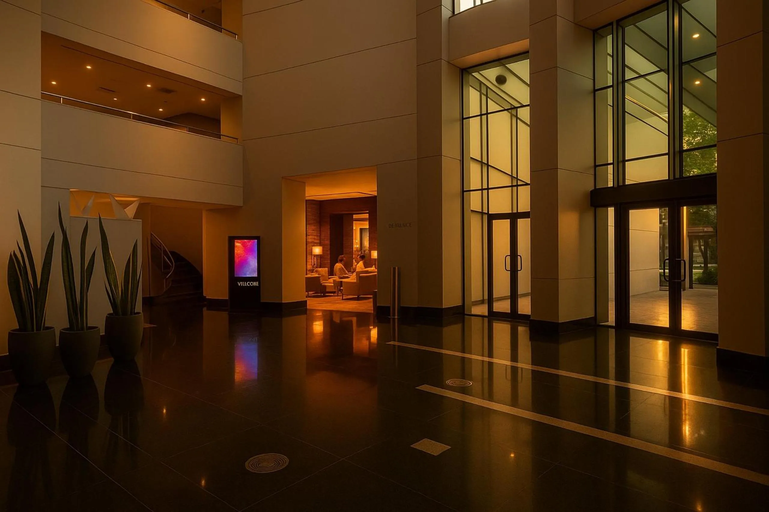 Lobby or reception in Elegance Suítes Ibirapuera
