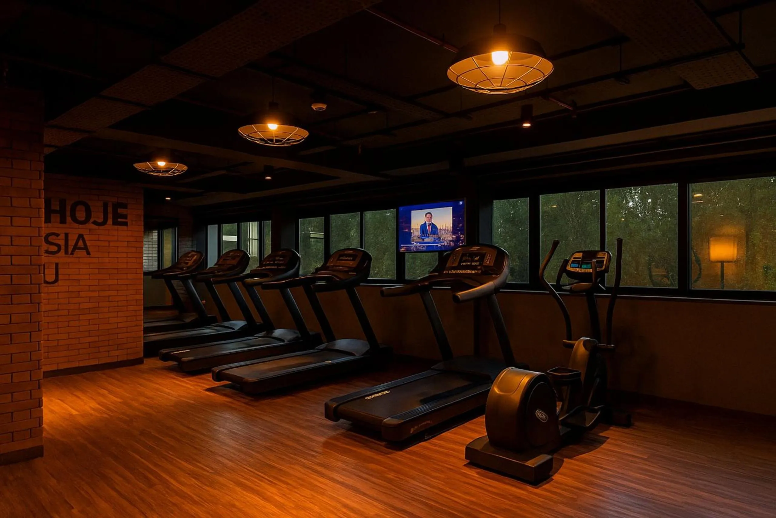 Fitness centre/facilities in Elegance Suítes Ibirapuera