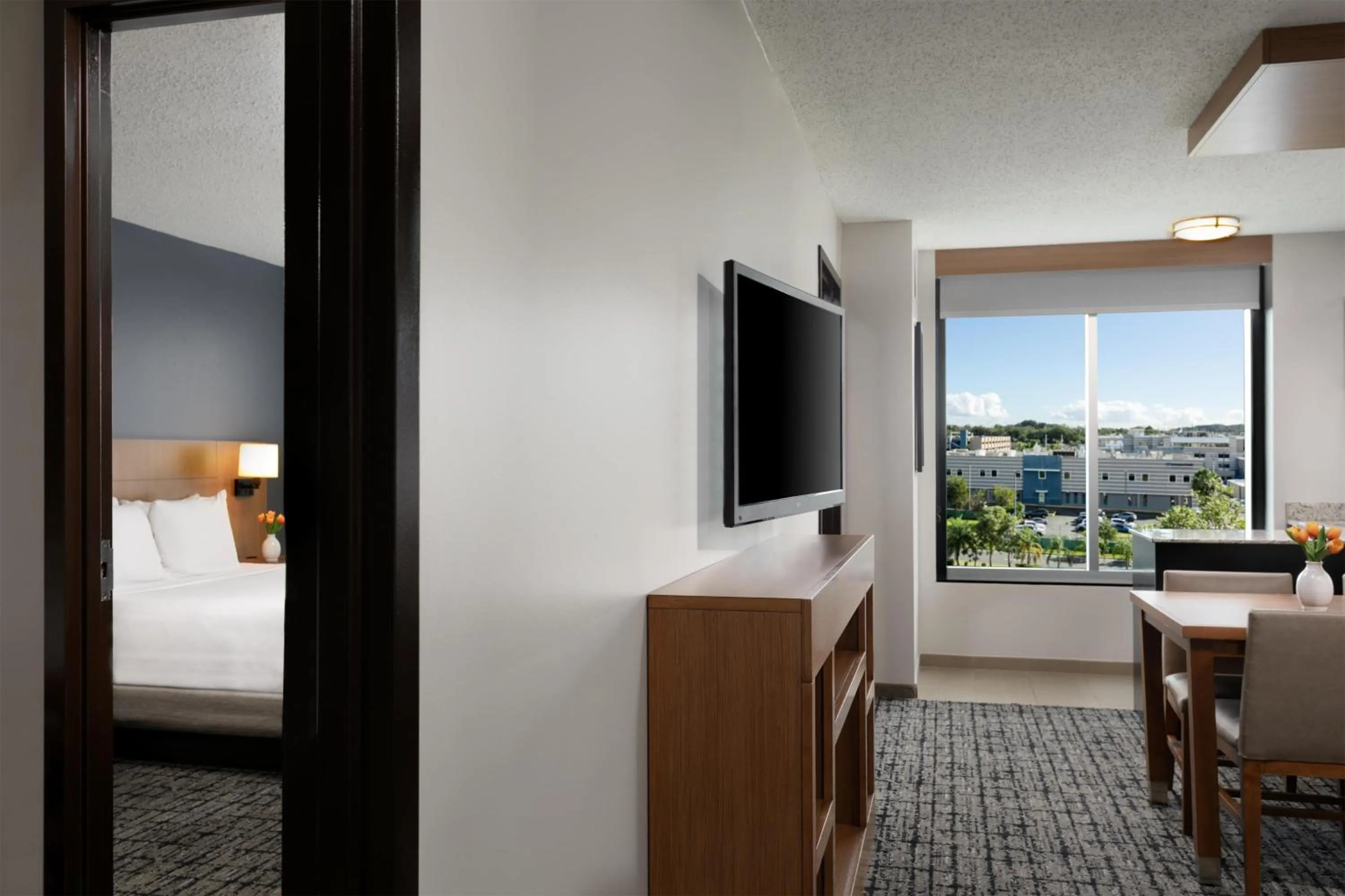 Photo of the whole room, Bed in Hyatt Place Manati