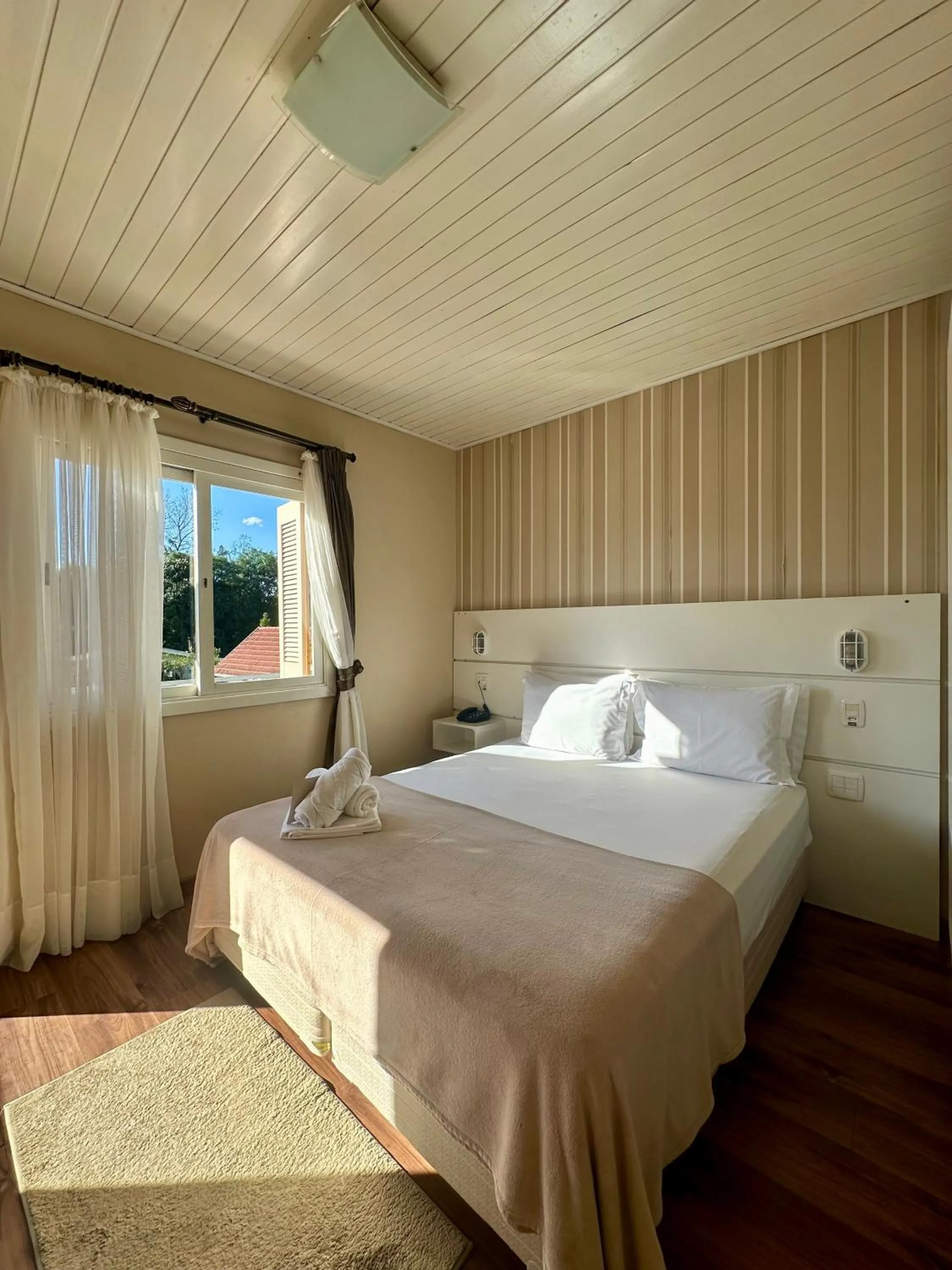 Bedroom, Bed in Pousada Cabanas Rota do Sol