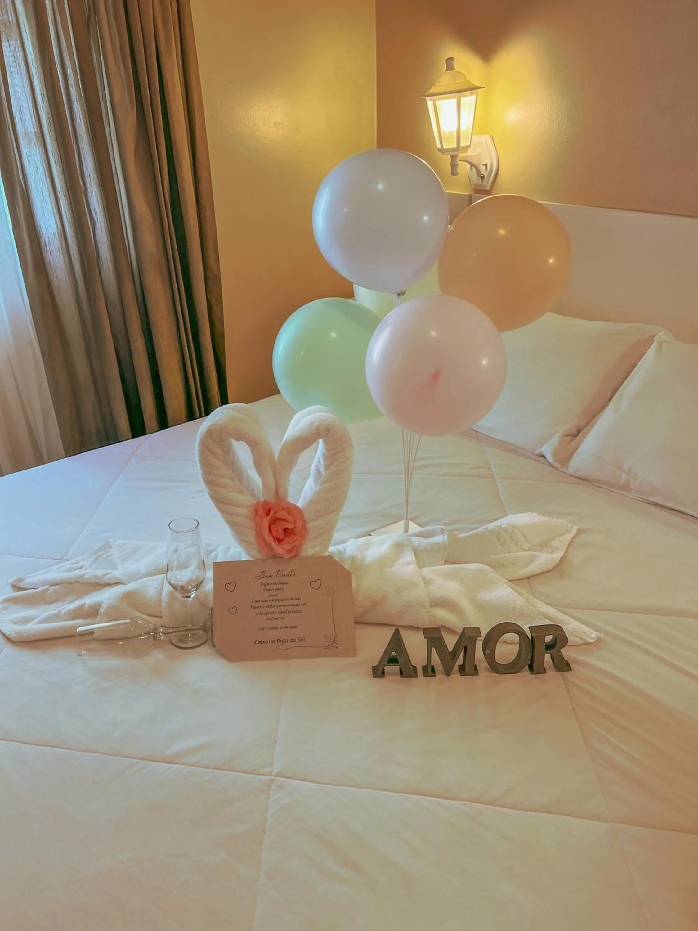 Bedroom, Bed in Pousada Cabanas Rota do Sol