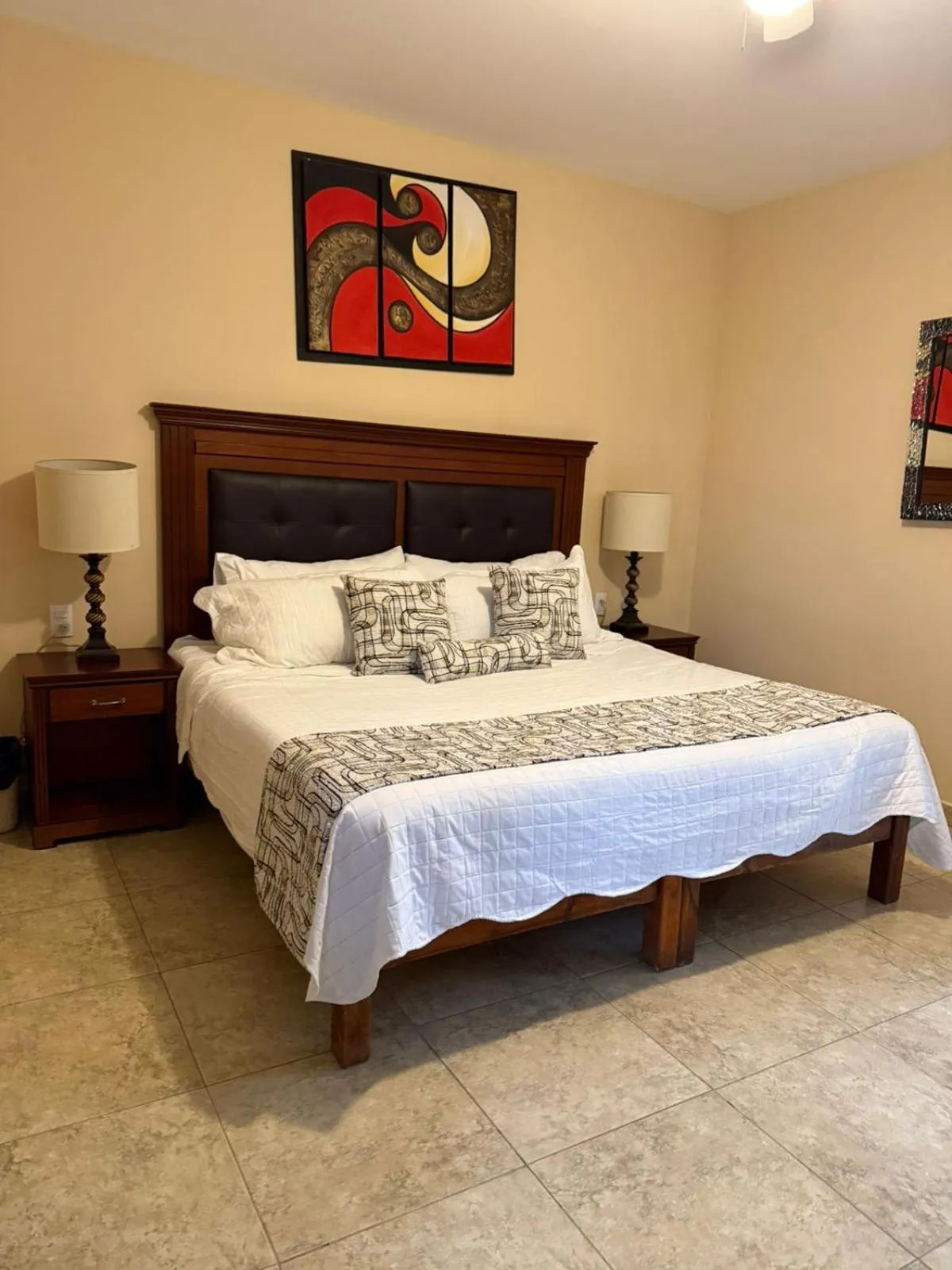 Bed in Hotel Villa Bernal