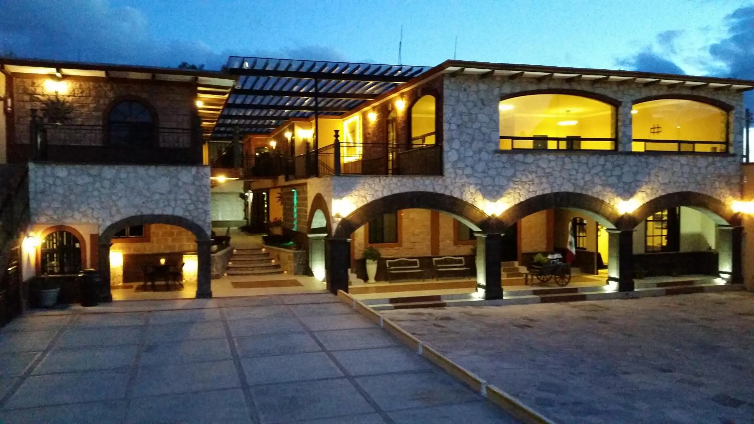 Property building in Hotel Villa Bernal